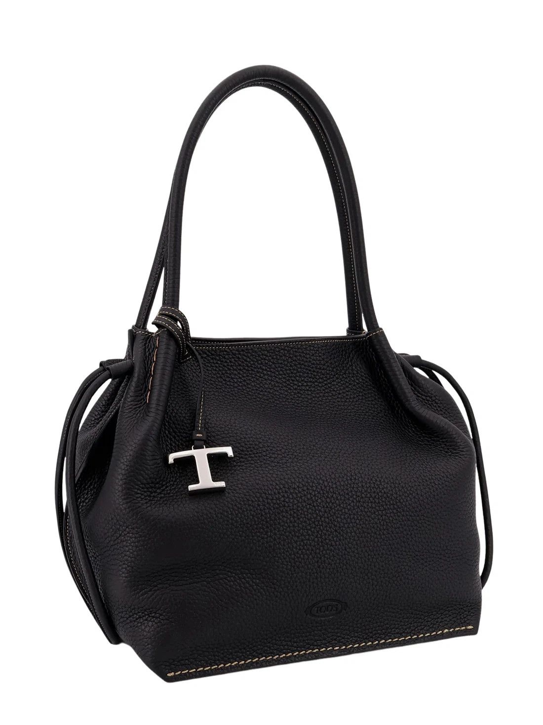 Tod's TOD'S Medium Black Leather Bucket Bag New Size ONE SIZE - 3 Thumbnail