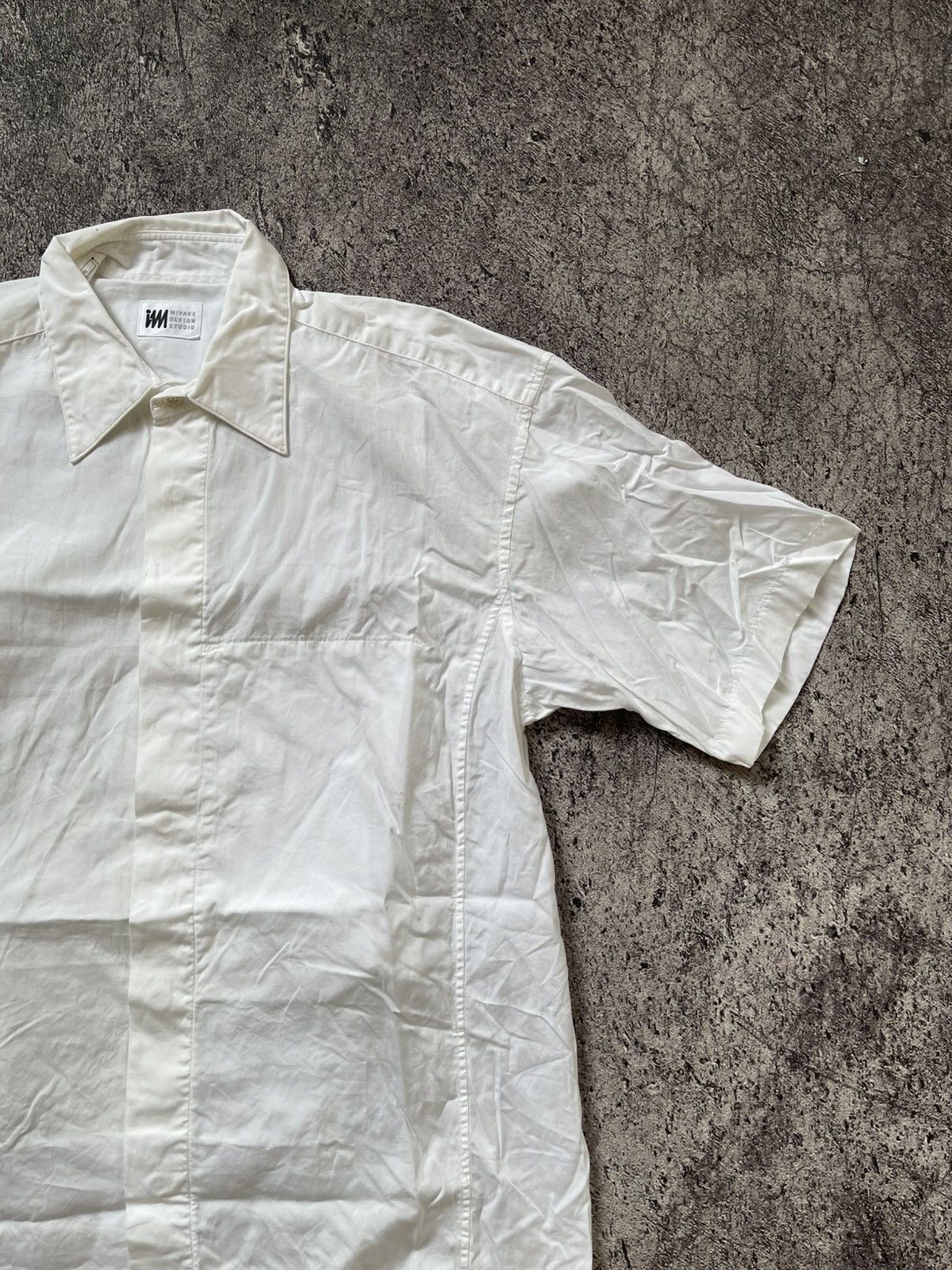 Issey Miyake Vintage Issey Miyake basic white shirt Size US M / EU 48-50 / 2 - 4 Thumbnail