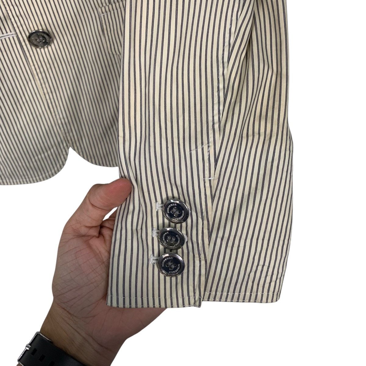 Burberry Burberry Stripe Women Jacket Size M / US 6-8 / IT 42-44 - 13 Thumbnail