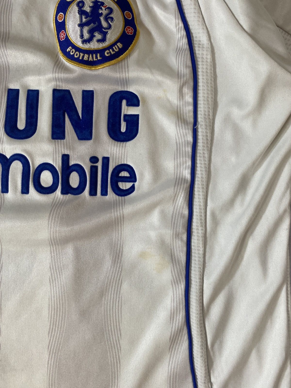 Adidas × Chelsea Soccer Chelsea LAMPARD #8 RETRO Away Football Soccer Jersey Adidas Size US XXL / EU 58 / 5 - 9 Thumbnail