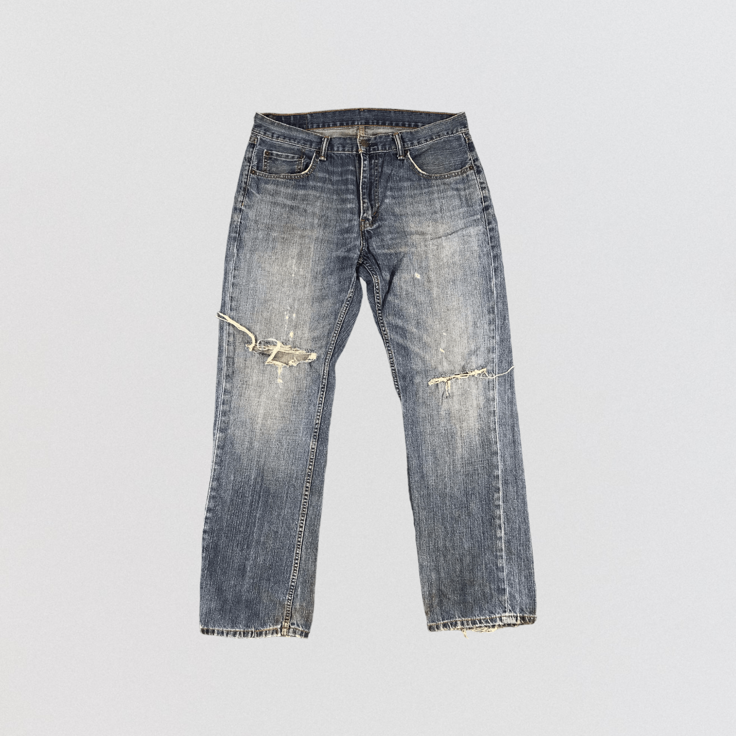 Levi's × Vintage Vintage Distress Levis 559 Jeans-JM1324 Size US 35 - 1 Thumbnail
