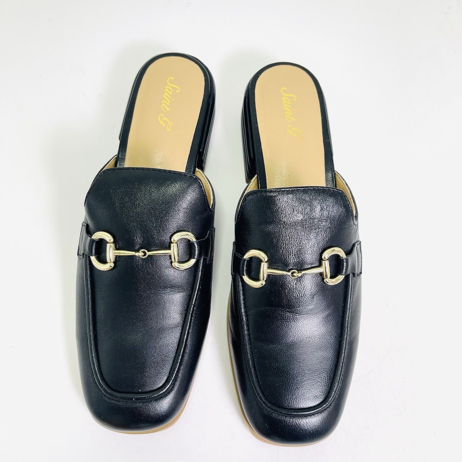 Other Saint G Savannah Black Mule Loafers Size US 9 / IT 39 - 2 Thumbnail
