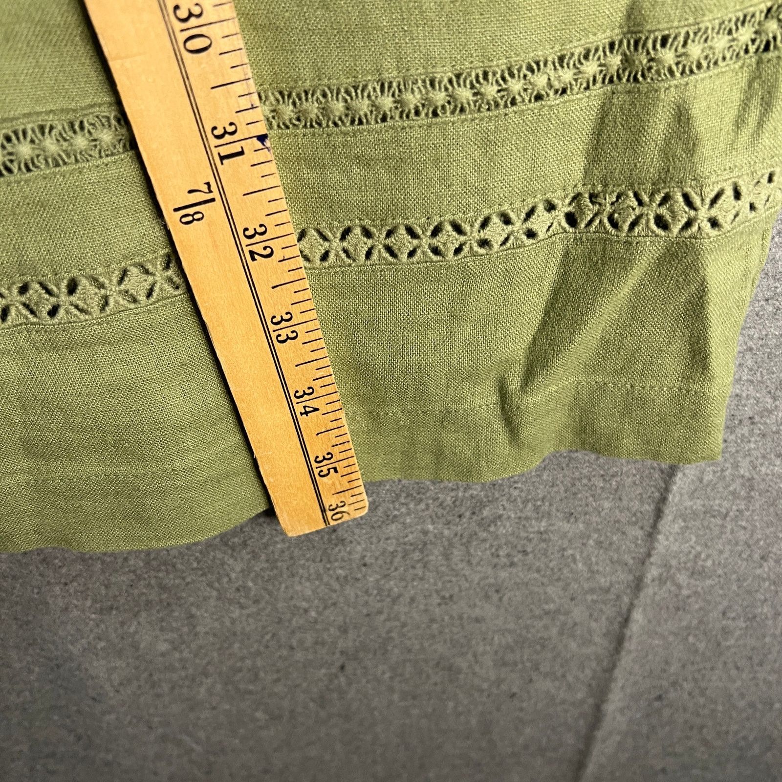 Other Isaac Mizrahi Live! Regular Bridgehampton Linen Blend P Size 34" / US 12 / IT 48 - 5 Thumbnail