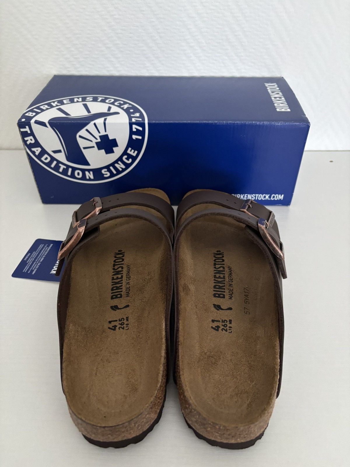 Birkenstock Birkenstock Arizona BS dark brown 41 new Size US 8 / EU 41 - 5 Thumbnail