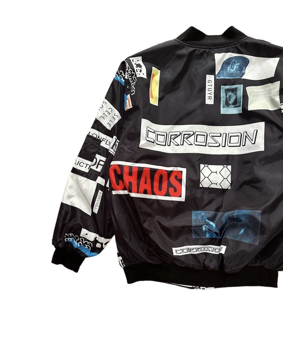 Band Tees Corrosion Printed Bomber Jacket Size US M / EU 48-50 / 2 - 2 Thumbnail