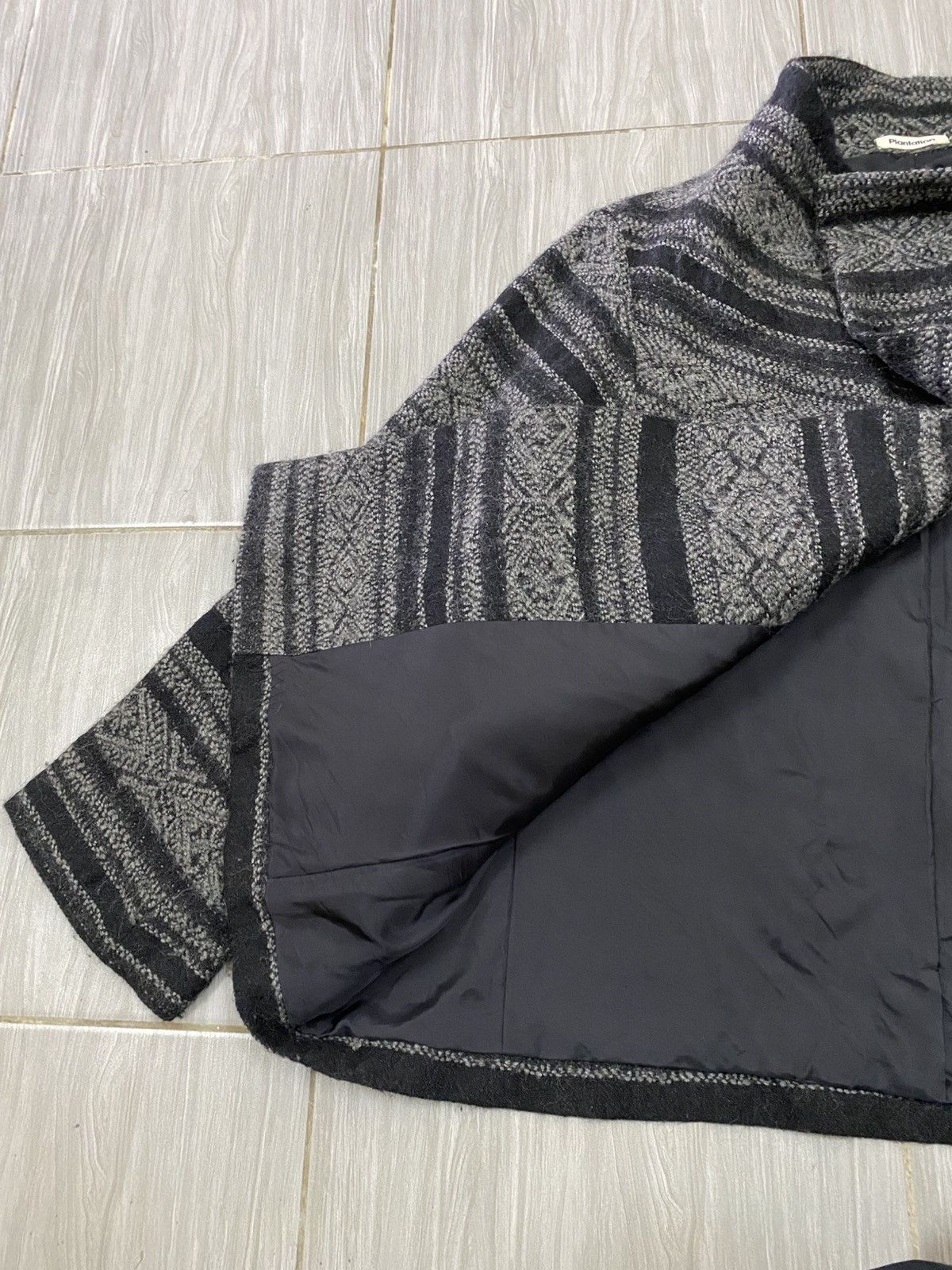 Vtg Plantation By Issey Miyake Wool Jacket