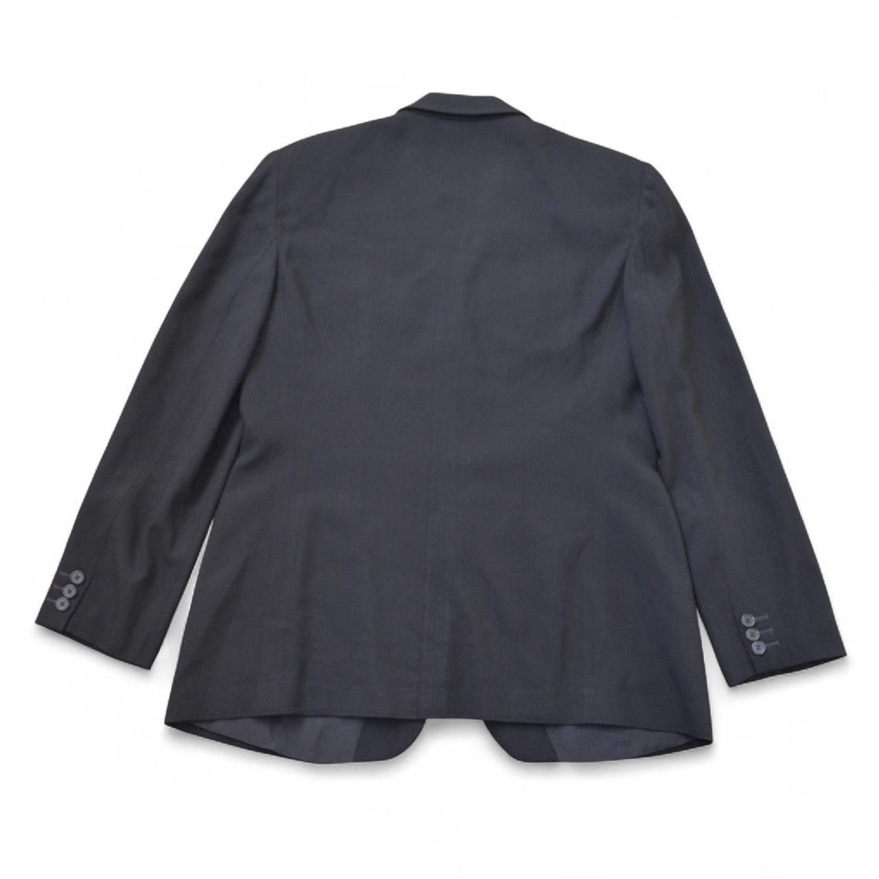 Giorgio Armani Giorgio Armani Classico women's black wool blazer 48 = 38 US Size 38R - 8 Thumbnail