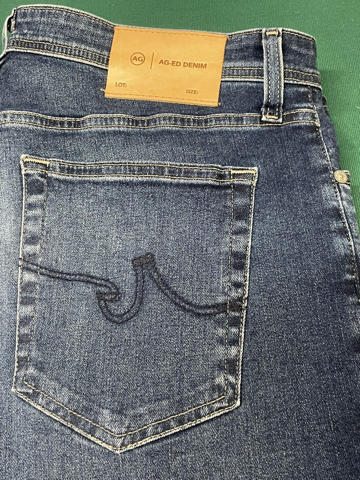 AG Adriano Goldschmied AG Jeans Dylan Skinny Fit - Dark Wash 33x32 Size US 33 - 4 Thumbnail