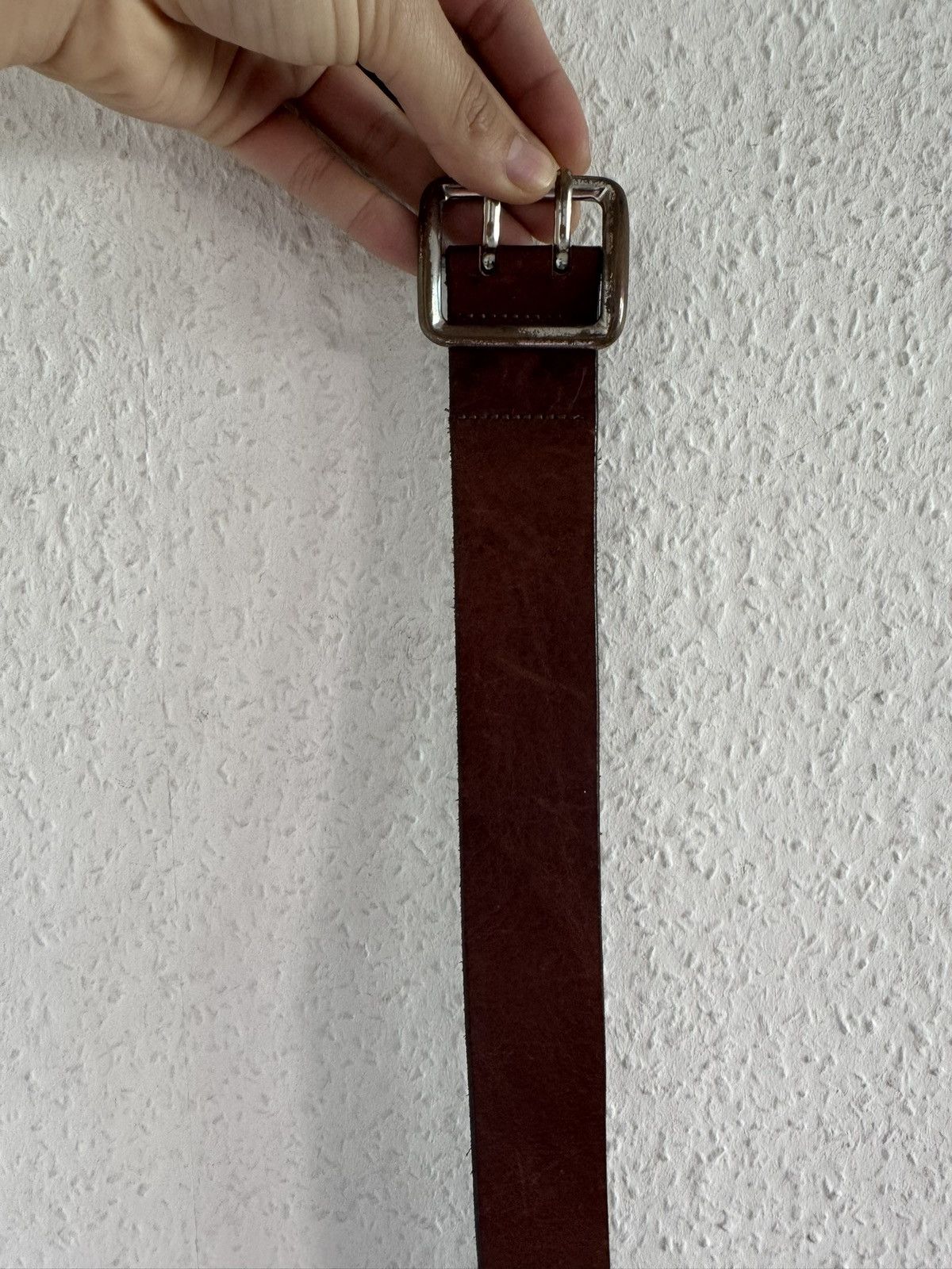 Dsquared2 Ring Link Harness Leather Belt Brown Size ONE SIZE - 3 Thumbnail