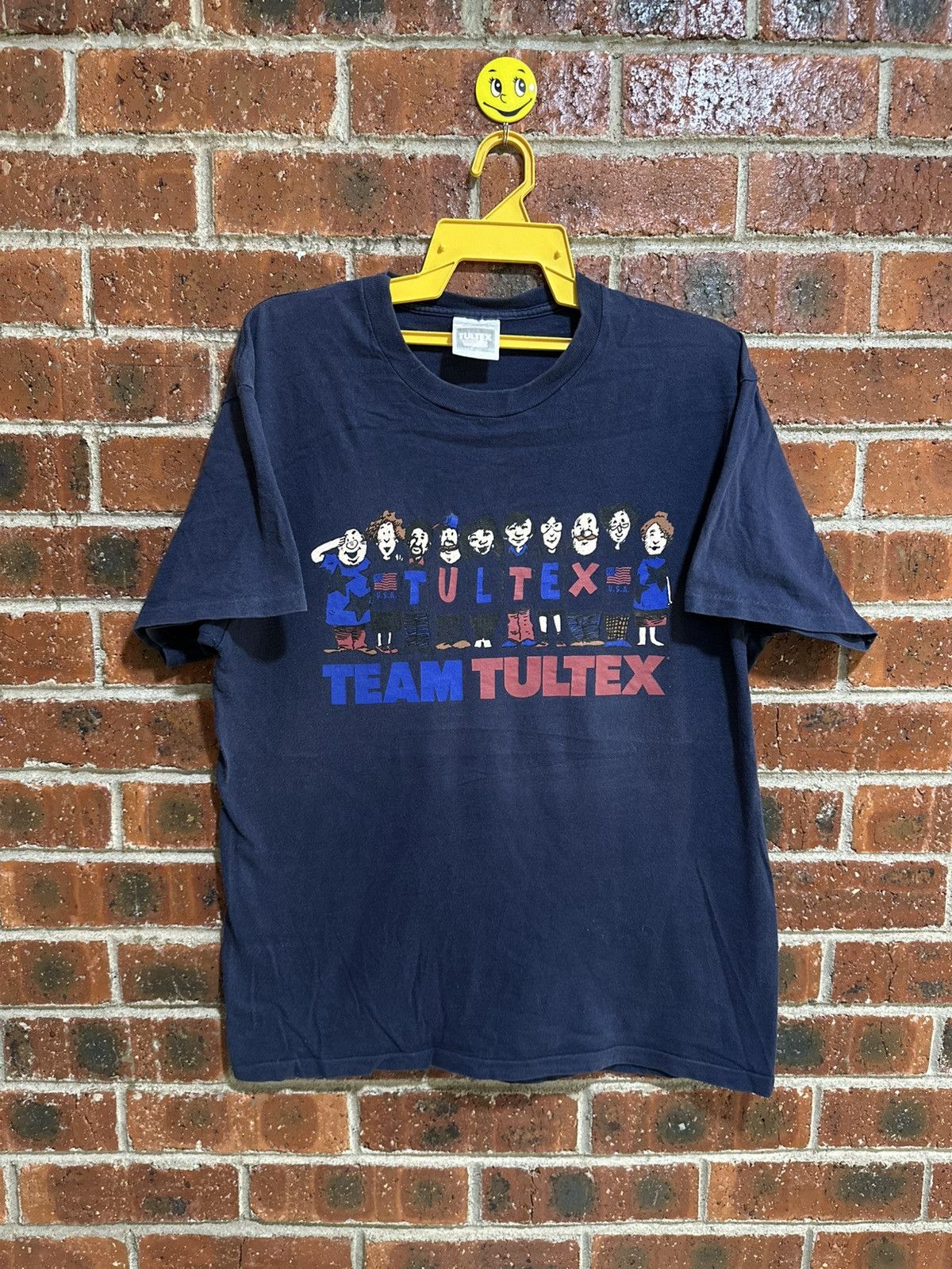 Tultex × Vintage Vintage Team Tultex Usa Faded Tee Size US L / EU 52-54 / 3 - 1 Thumbnail
