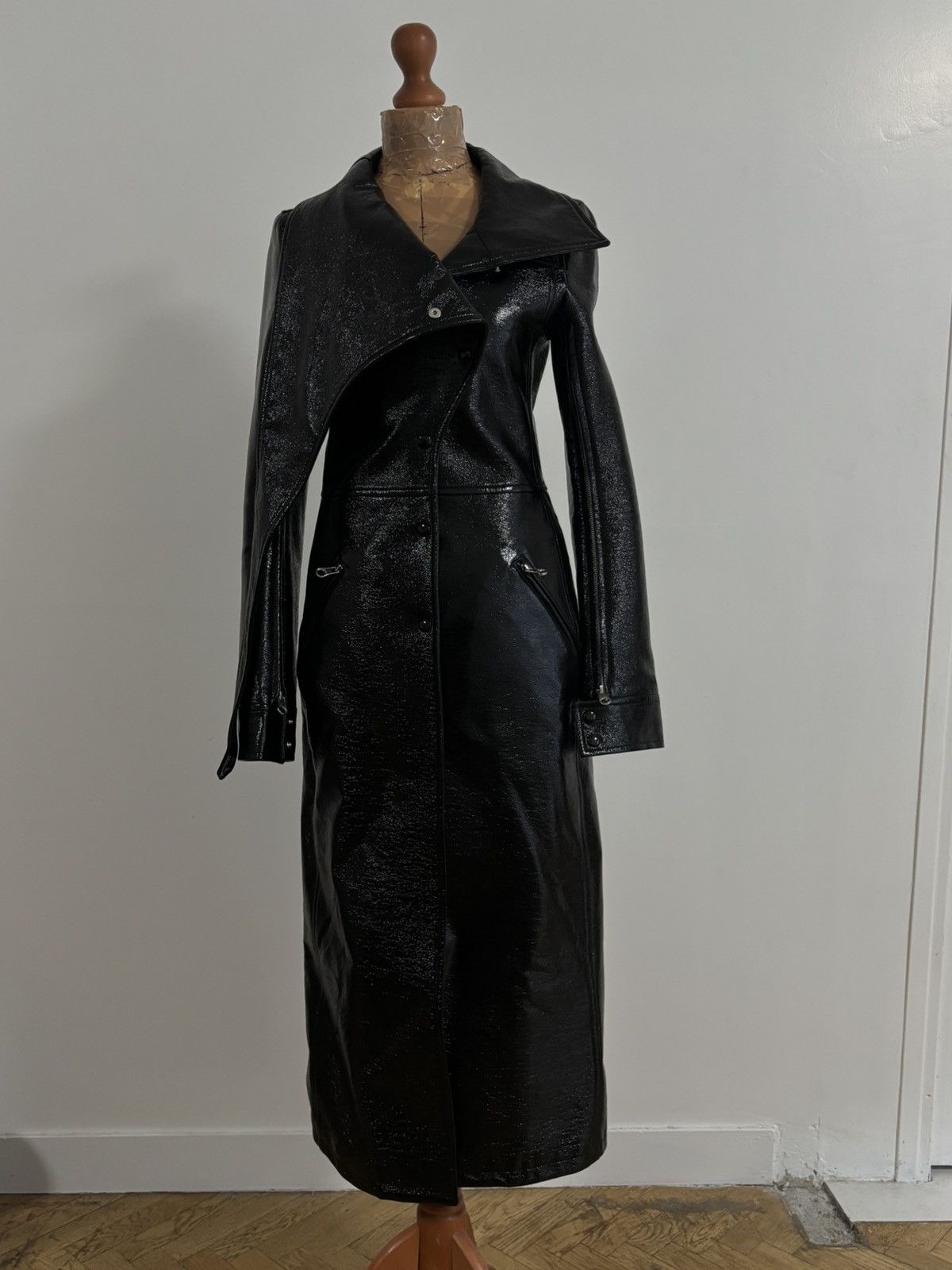Courreges courreges vinyl coat Size XS / US 0-2 / IT 36-38 - 1 Thumbnail