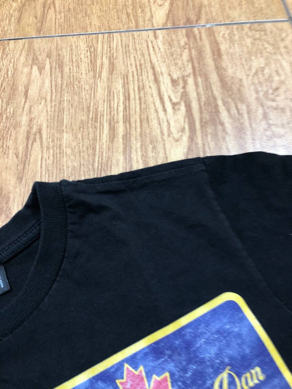 Dsquared2 Y2K Dsquared2 Asymmetric Print T-Shirt Rare Hype Size US S / EU 44-46 / 1 - 11 Thumbnail
