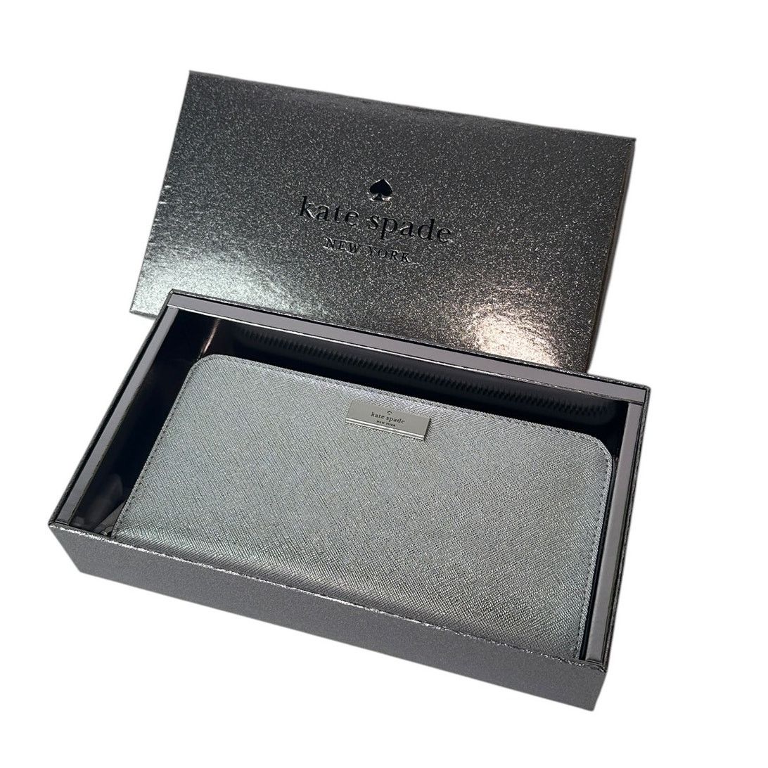 Kate Spade Kate Spade Kenzie Boxed Metallic Large Continental Wallet Size ONE SIZE - 2 Thumbnail