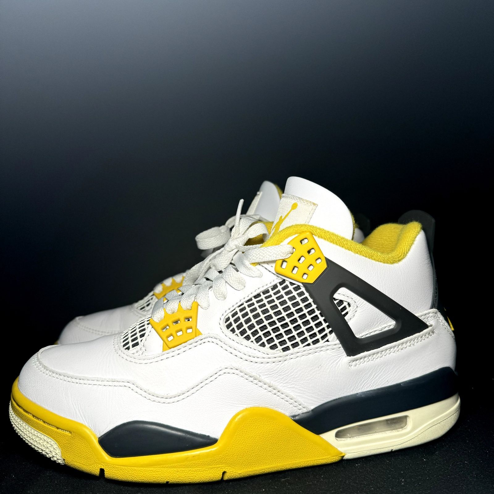 Jordan Brand × Nike Size 9.5 Wmns Air Jordan 4 Retro Vivid Sulfur Women's Shoes Size US 9.5 / IT 39.5 - 10 Thumbnail