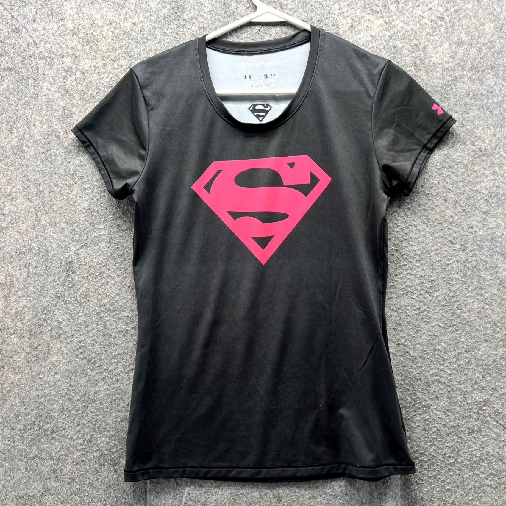 Under Armour Under Armour Shirt Women Small Black Athletic Fitted HeatGear UA Comfort Jersey Short Sleeve T-Shirt Size S / US 4 / IT 40 - 2 Thumbnail