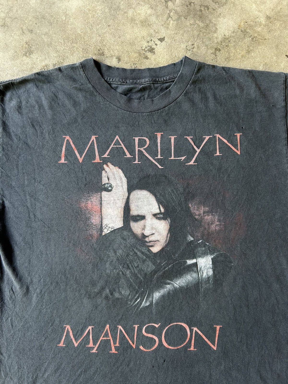 Band Tees Vintage Y2K "Marilyn Manson" Band Tees 2000s Size US XL / EU 56 / 4 - 3 Thumbnail