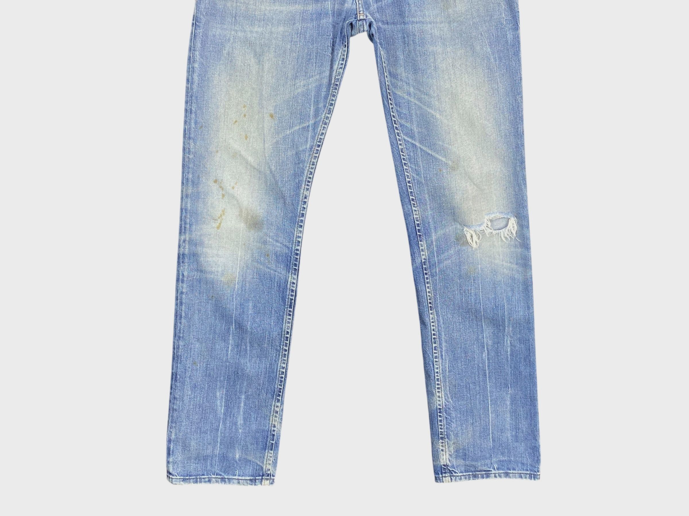 Diesel Diesel Distressed Jeans Faded Jeans Made in Italy Size US 31 - 4 Thumbnail