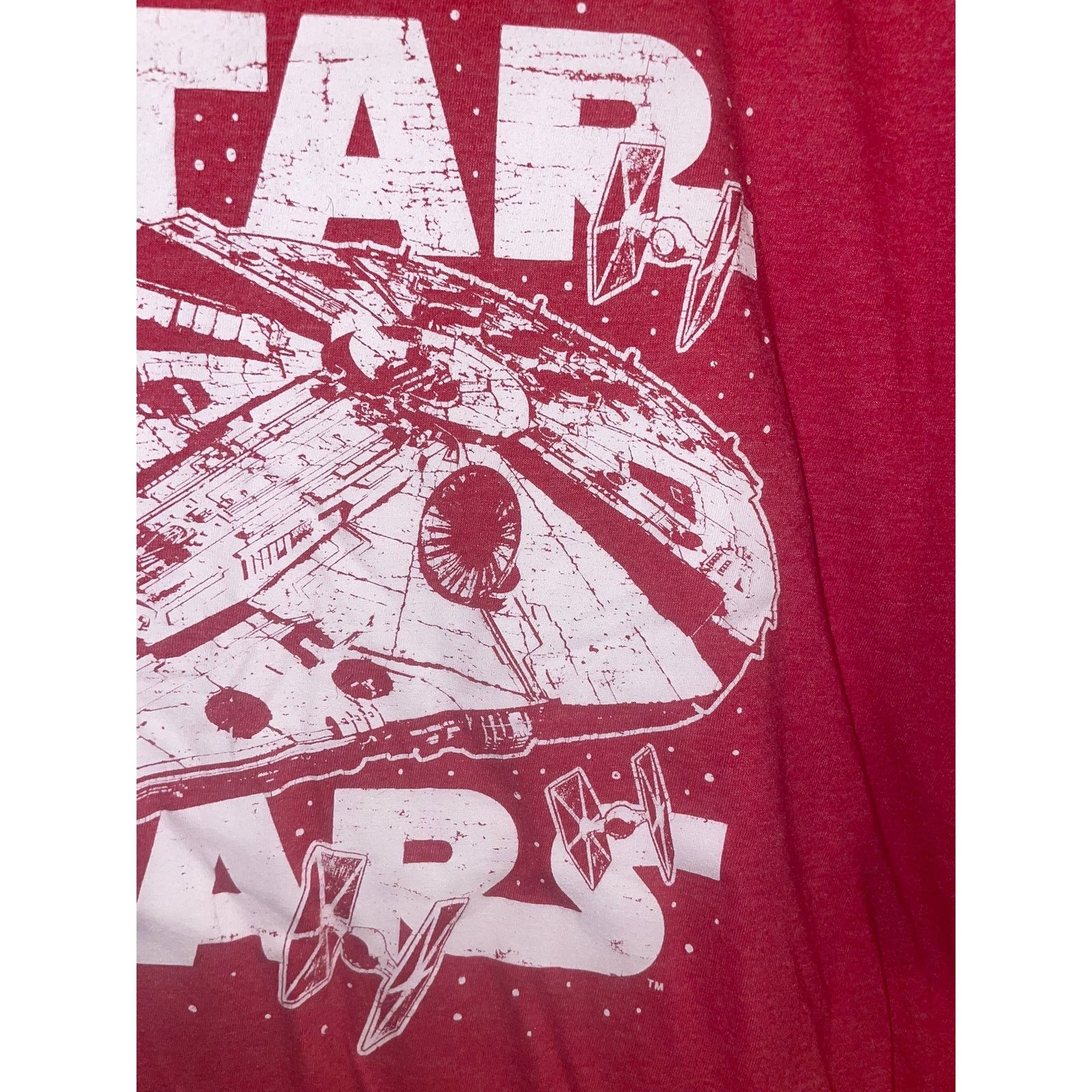 Star Wars Star Wars Red Shirt Movie Promo Graphic Shirt Tee 2XL XXL Size US XXL / EU 58 / 5 - 4 Thumbnail