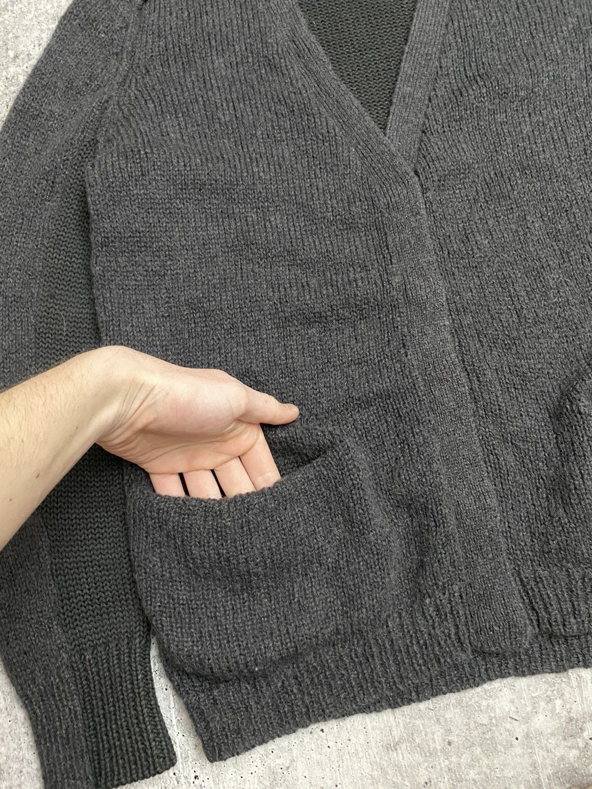 Acne Studios Acne Studios Wool Grey Cardigan Size US M / EU 48-50 / 2 - 5 Thumbnail