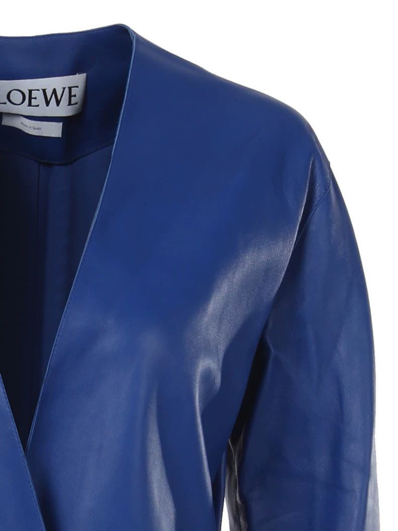 Loewe LOEWE Heavyweight pure sheepskin coat with waistband Size 4XL / US 24-26 - 4 Thumbnail
