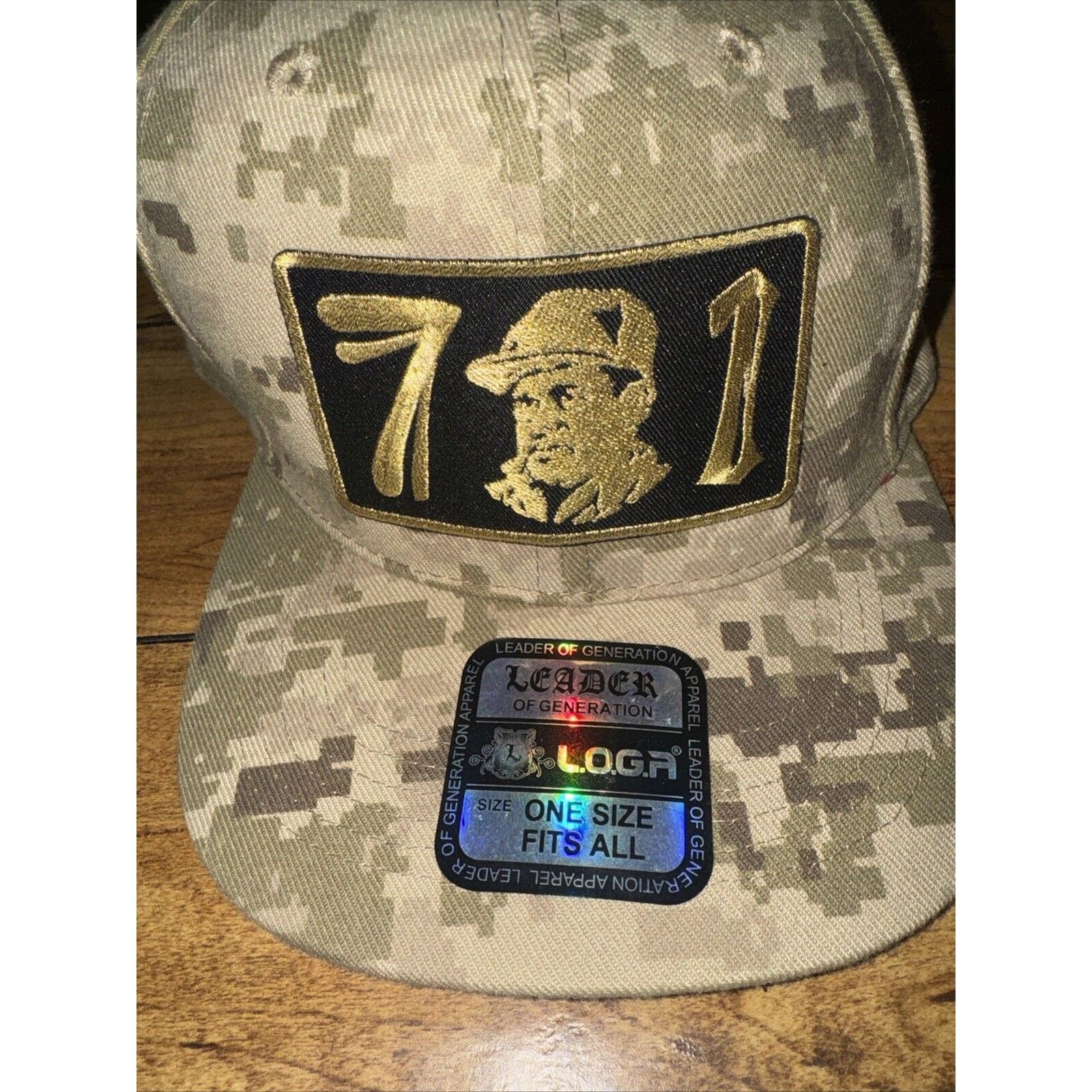 Other EL CHAPO GUZMAN 701 HAT Digi Camo SNAPBACK LOGO FEDERAL Tan Size ONE SIZE - 2 Thumbnail