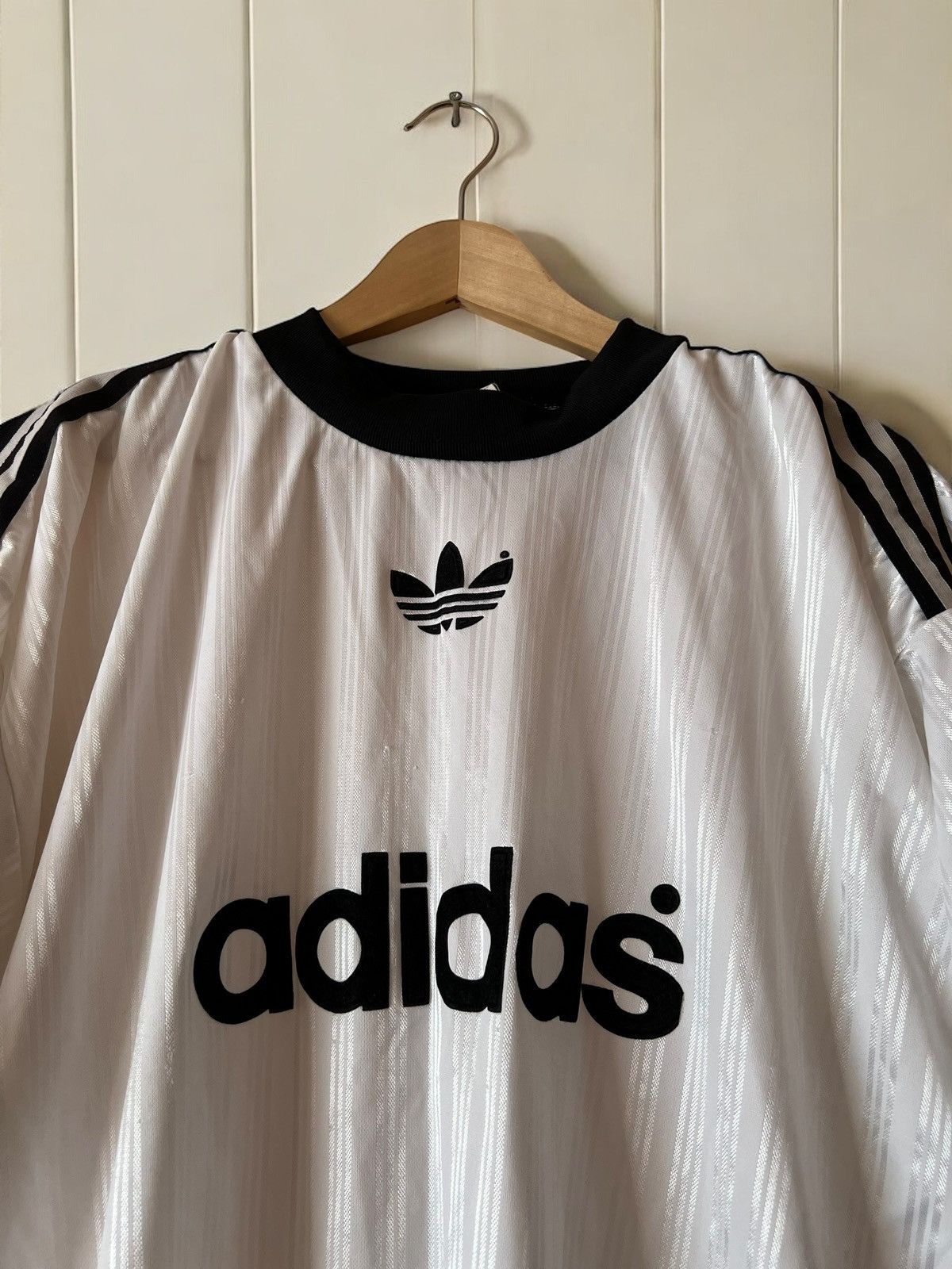 Adidas × Vintage ADIDAS VINTAGE 90s SOCCER JERSEY TEE T SHIRT RETRO Size US XL / EU 56 / 4 - 3 Thumbnail