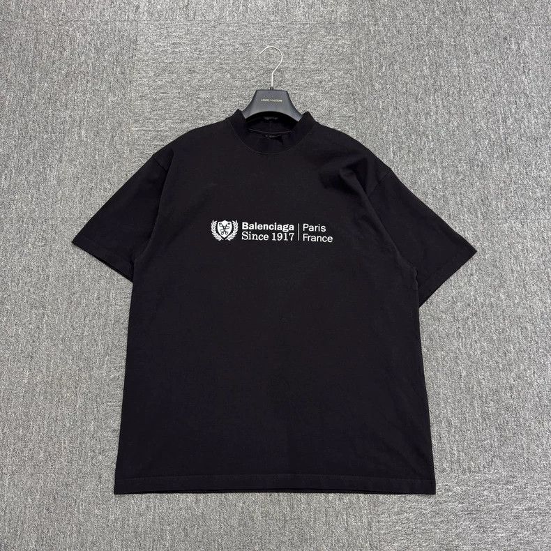Balenciaga Balenciaga Wheat Ear Embroidery Short Sleeve Size US S / EU 44-46 / 1 - 1 Thumbnail