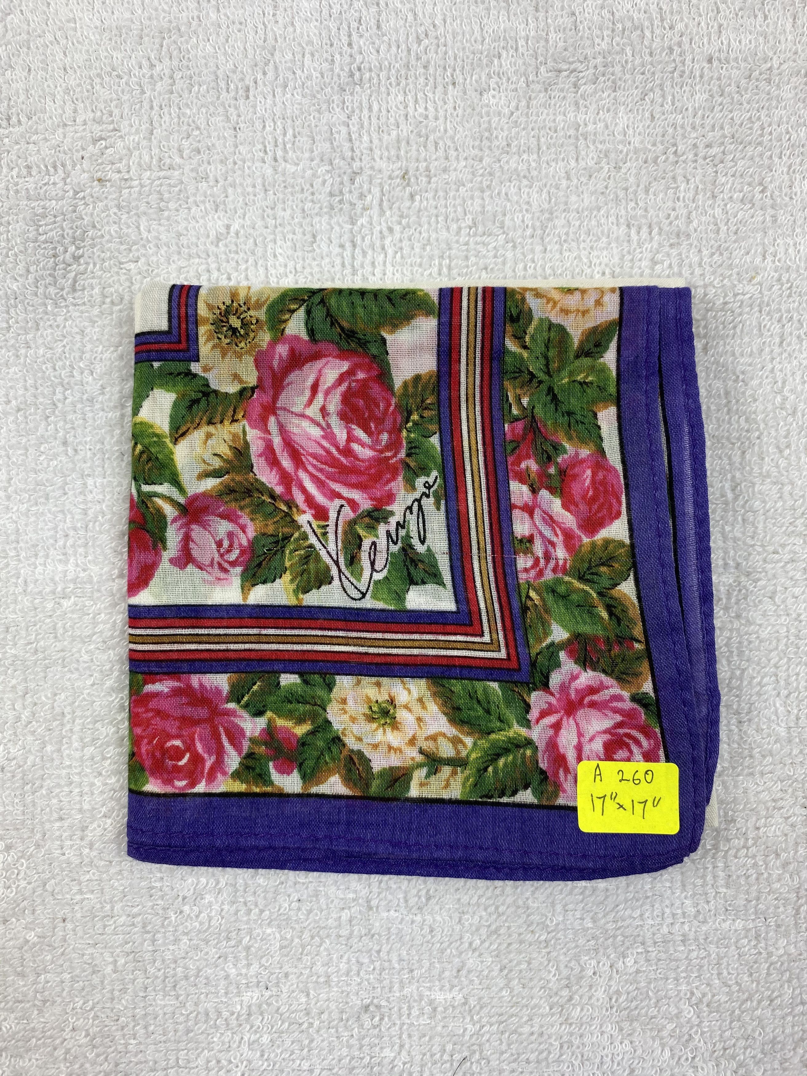 Kenzo × Vintage Kenzo Bandana / Handkerchief / Neckerchief Size ONE SIZE - 6 Thumbnail