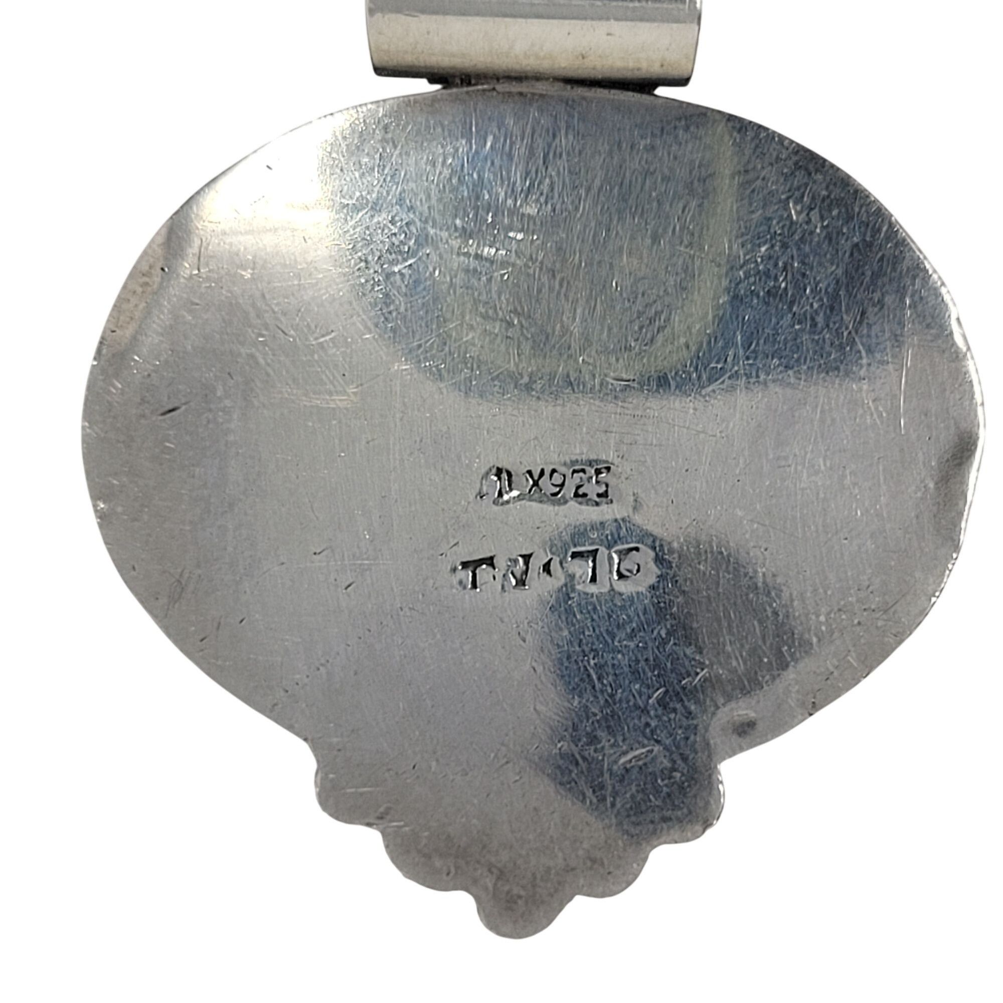 Handmade Signed 925 Artisan Tigers Eye Oval Pendant Silver Torque Cho Size ONE SIZE - 4 Thumbnail