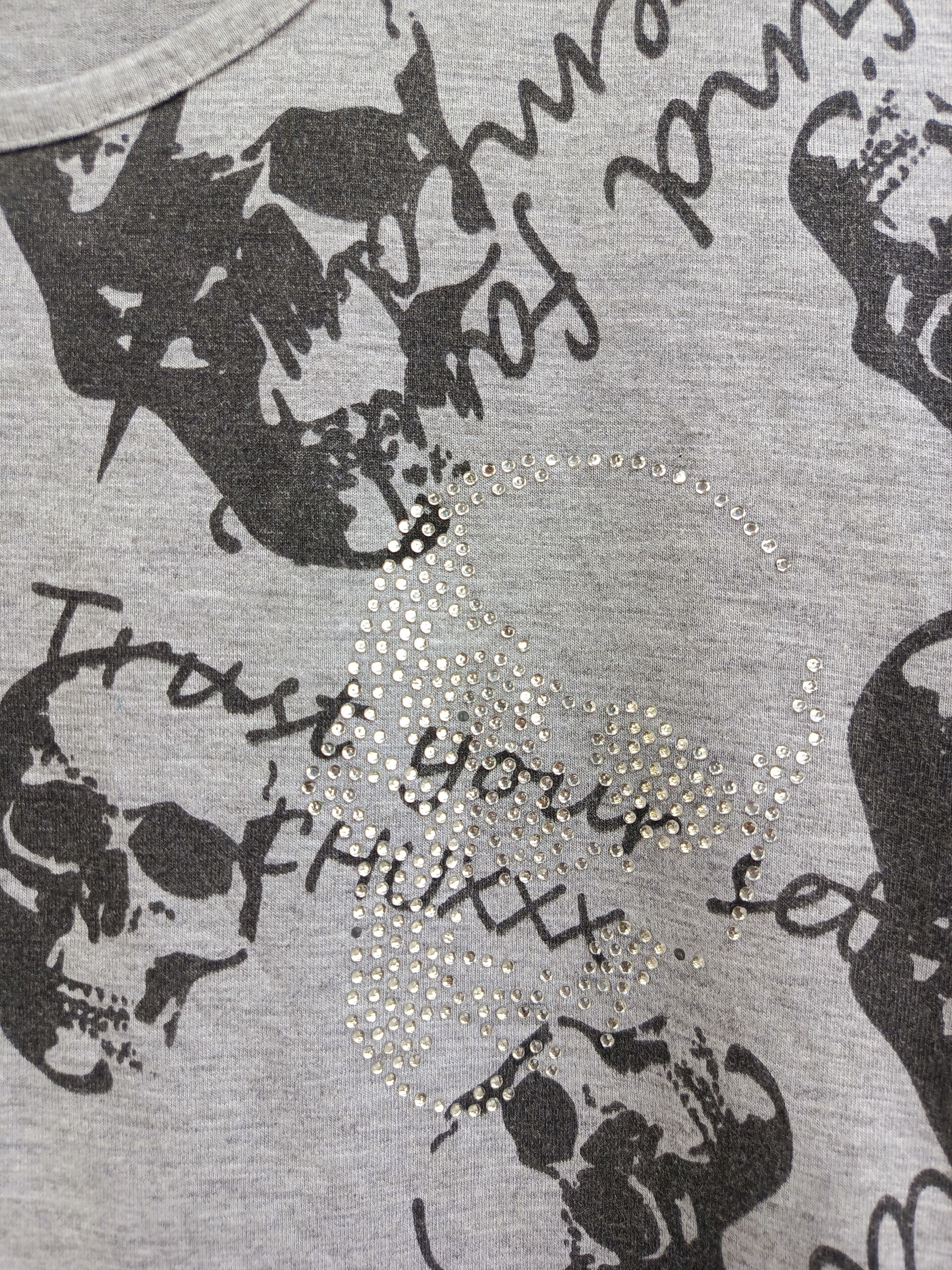 Japanese Brand Chu XXX skull tshirt Size L / US 10 / IT 46 - 5 Thumbnail