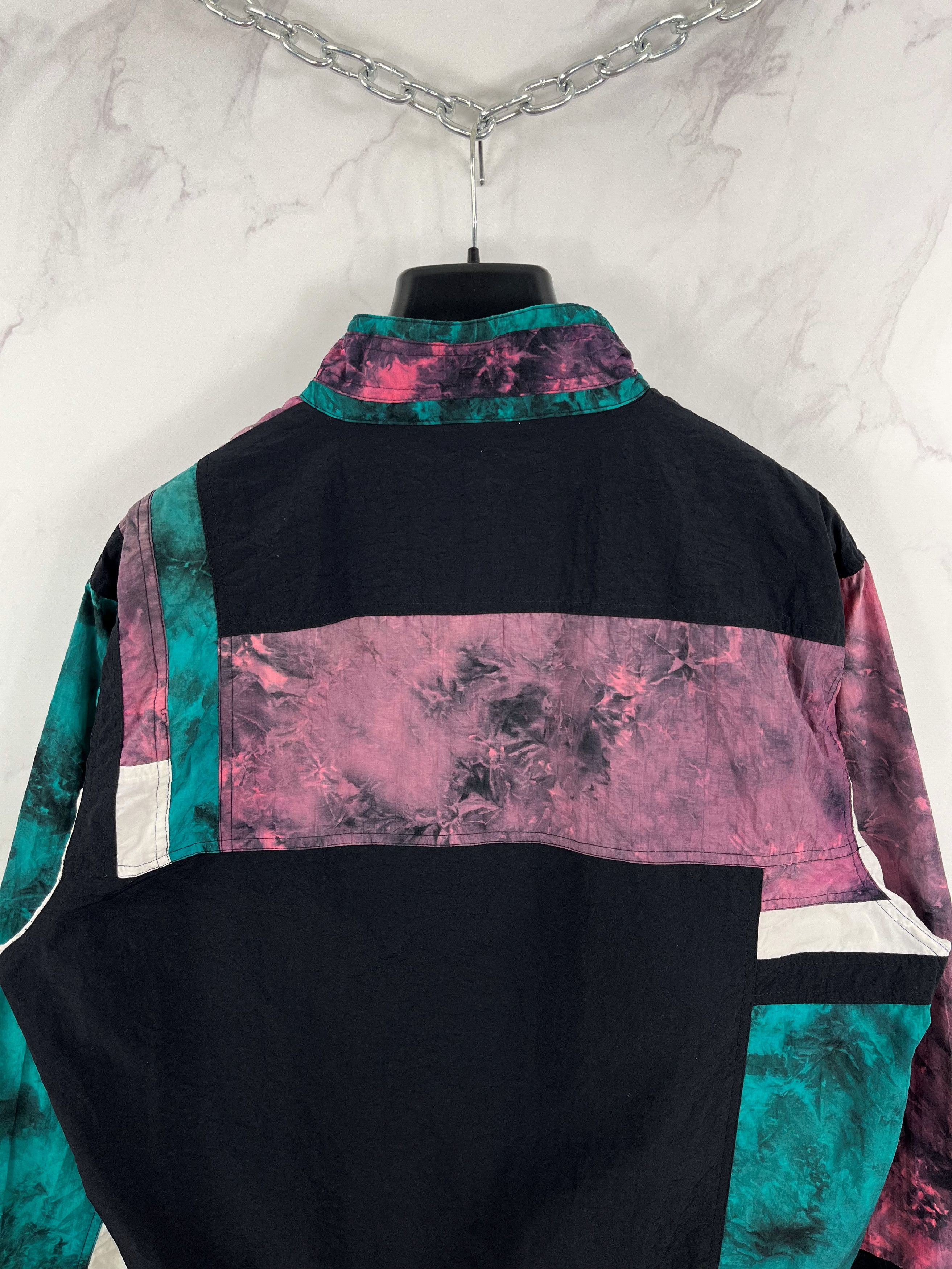 Other Vintage Take Two Space Colourblock Retro Track Jacket Size US M / EU 48-50 / 2 - 6 Thumbnail
