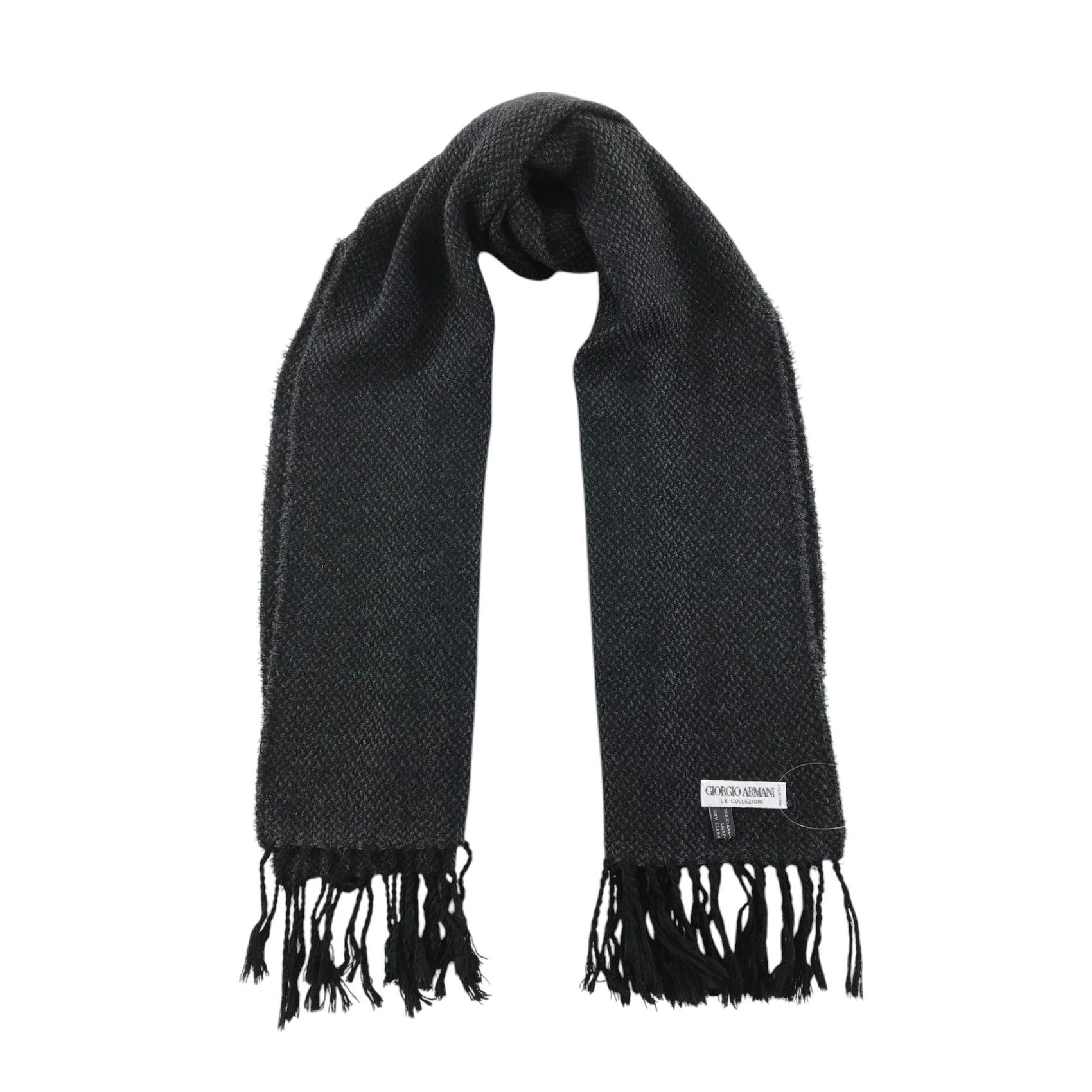 Giorgio Armani × Vintage Giorgio Armani Scarf / Muffler / Neckwear - WW2699 Size ONE SIZE - 1 Thumbnail