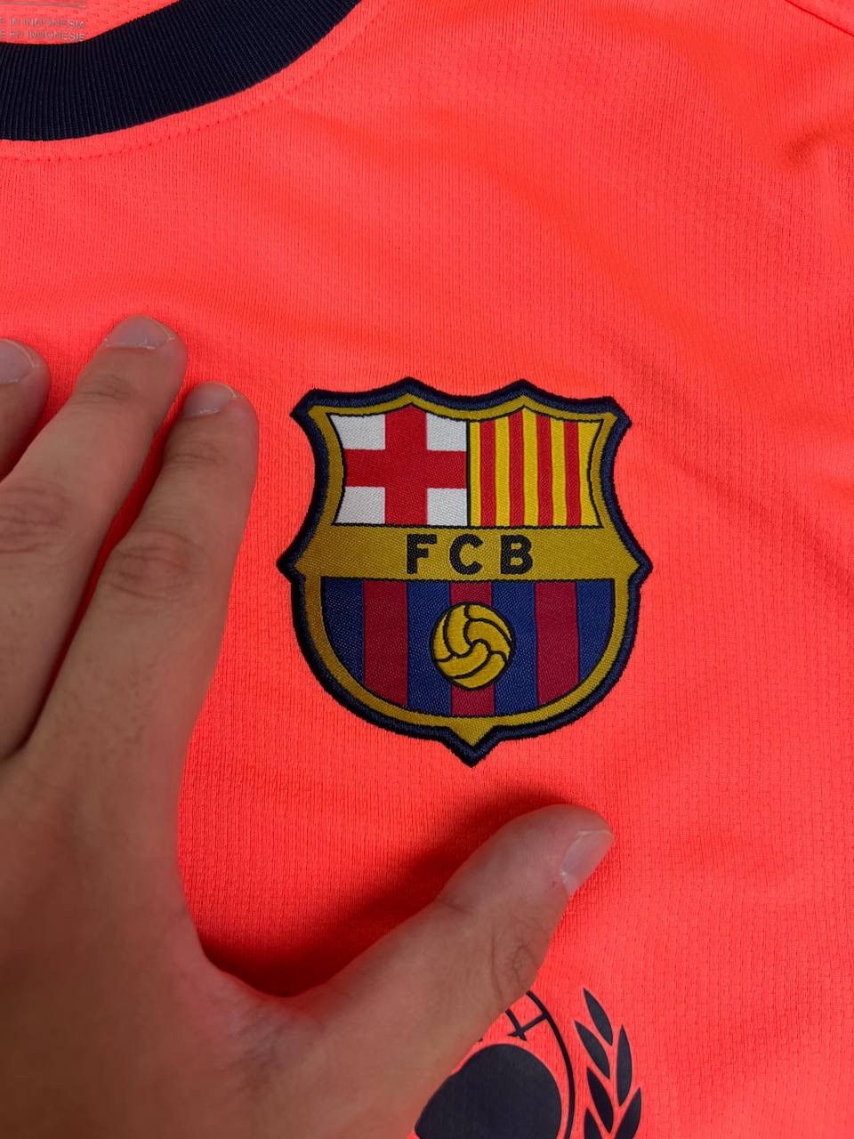 Nike Nike FC Barcelona 2009 2010 Away Shirt Long Sleeve Jersey Size US M / EU 48-50 / 2 - 7 Thumbnail