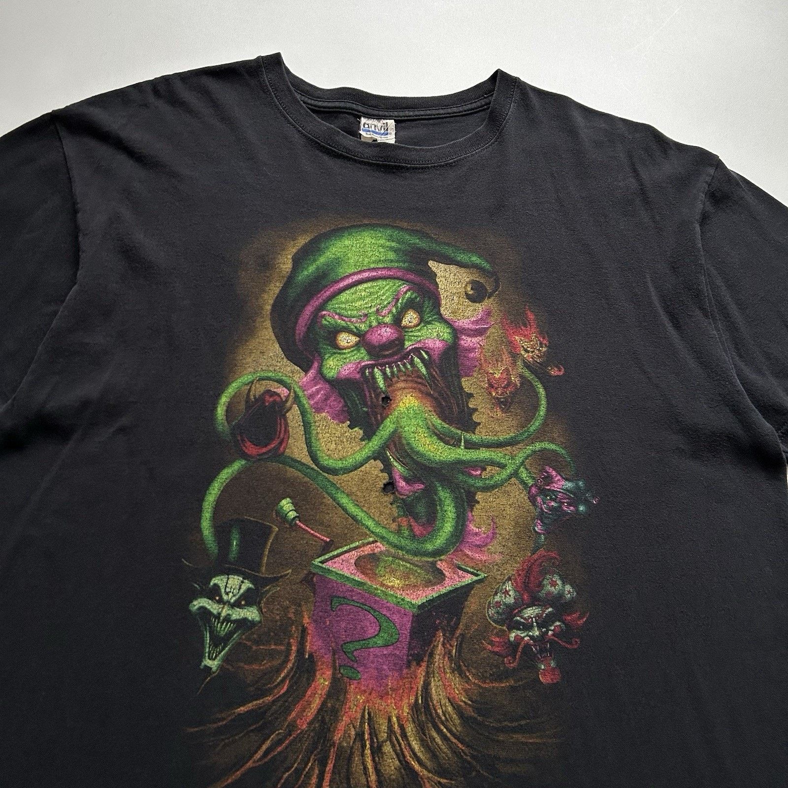 Anvil Vintage Insane Clown Posse ICP Shirt XL Y2K Anvil Juggalo Size US XL / EU 56 / 4 - 2 Thumbnail