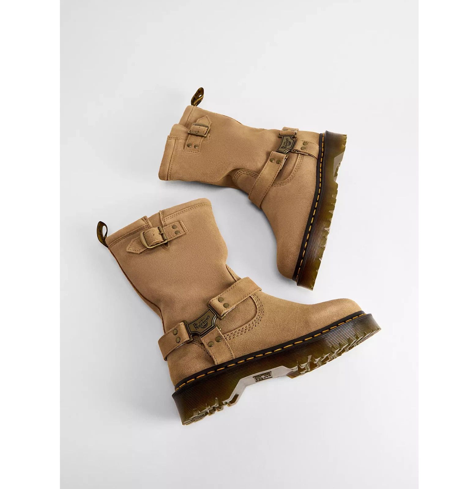 Dr. Martens DR. MARTENS Anistone Hi Harness Biker Boots Size US 10 / EU 43 - 7 Thumbnail