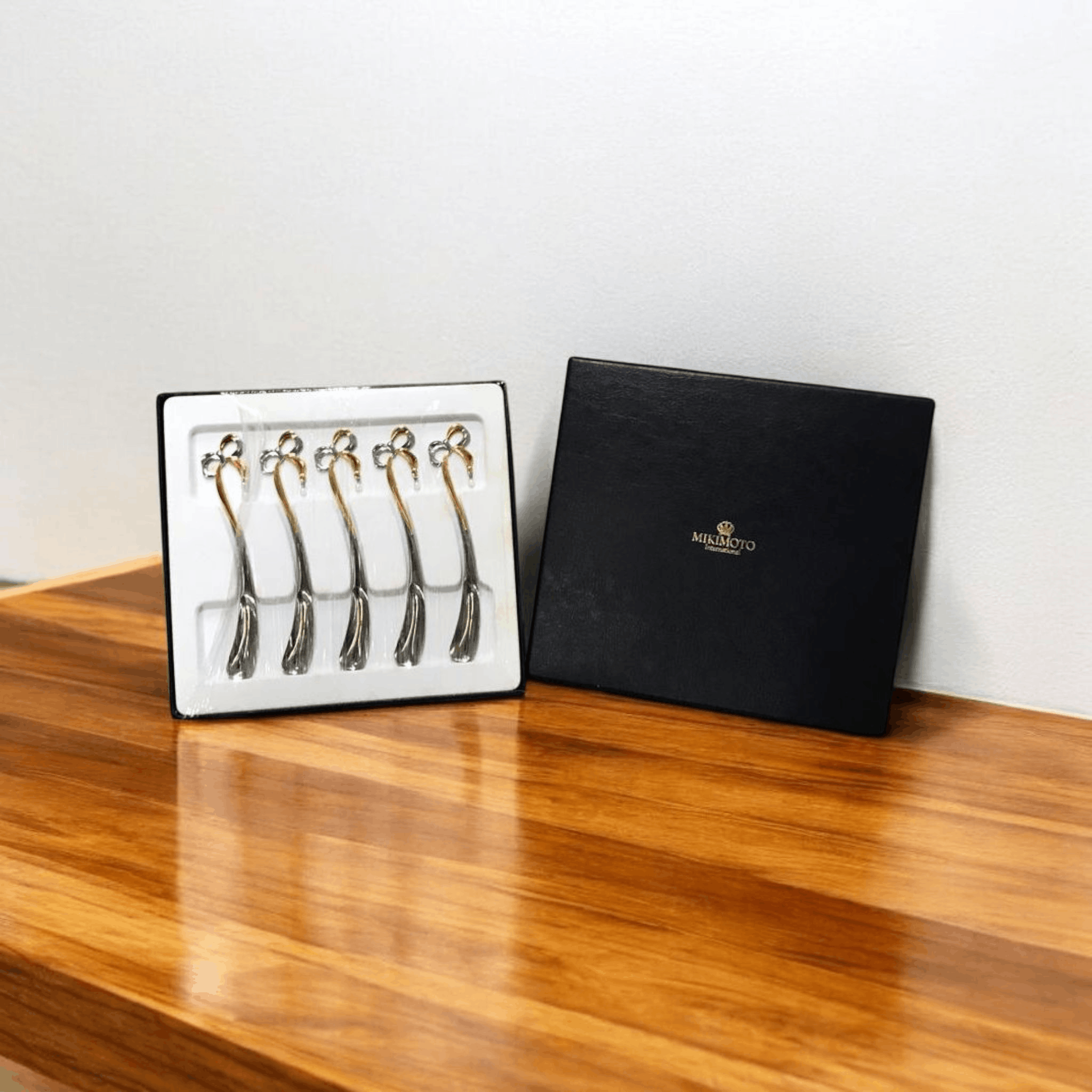 Japanese Brand × Mikimoto Set of Mikimoto Table Clock & Desert Spoon with Pearl Size ONE SIZE - 10 Thumbnail