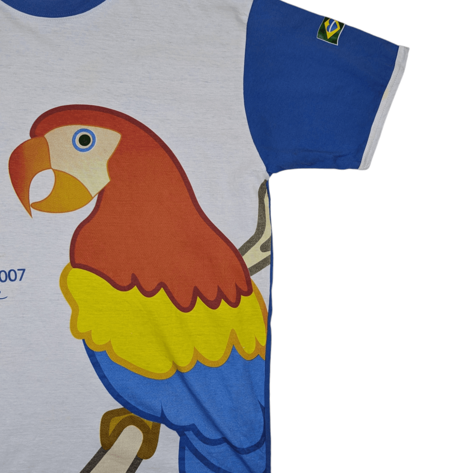 Vintage × Walmart WAL-MART 2007 Shareholder Brasil T Shirt Size US L / EU 52-54 / 3 - 5 Thumbnail