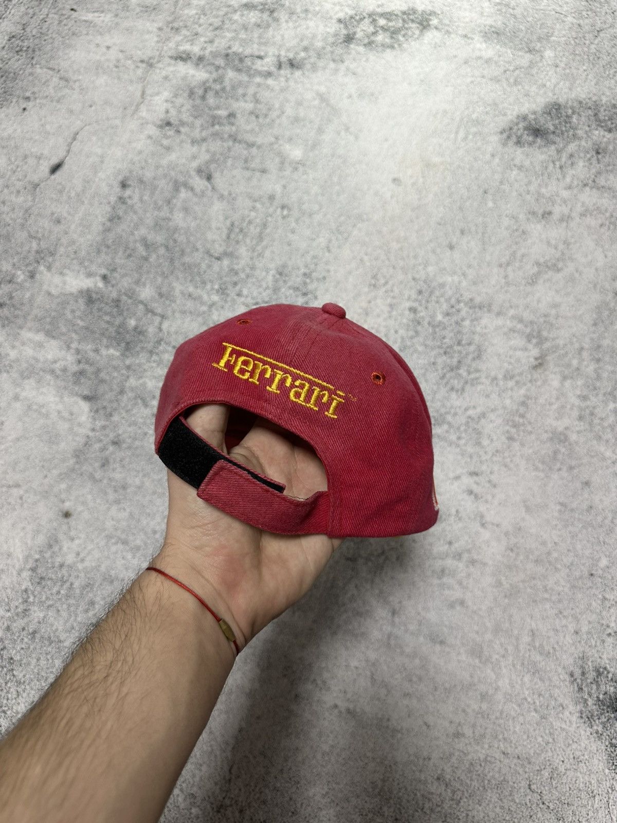 Ferrari Vintage Ferrari Cap Racing Formula 1 Style Size ONE SIZE - 5 Thumbnail