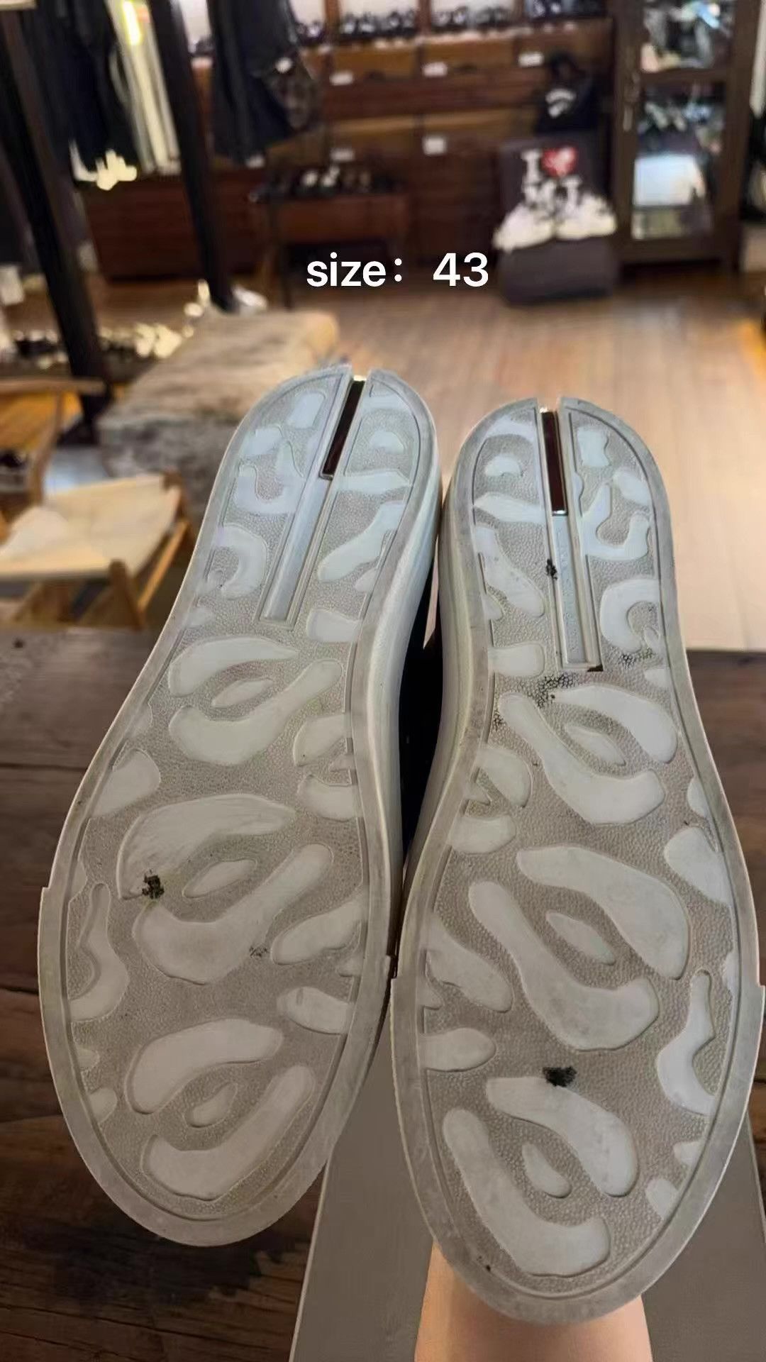 Alexander McQueen Alexander McQueen Pearl‑Black Sneakers with Hidden Ｑ25 Size US 8.5 / EU 41-42 - 5 Thumbnail