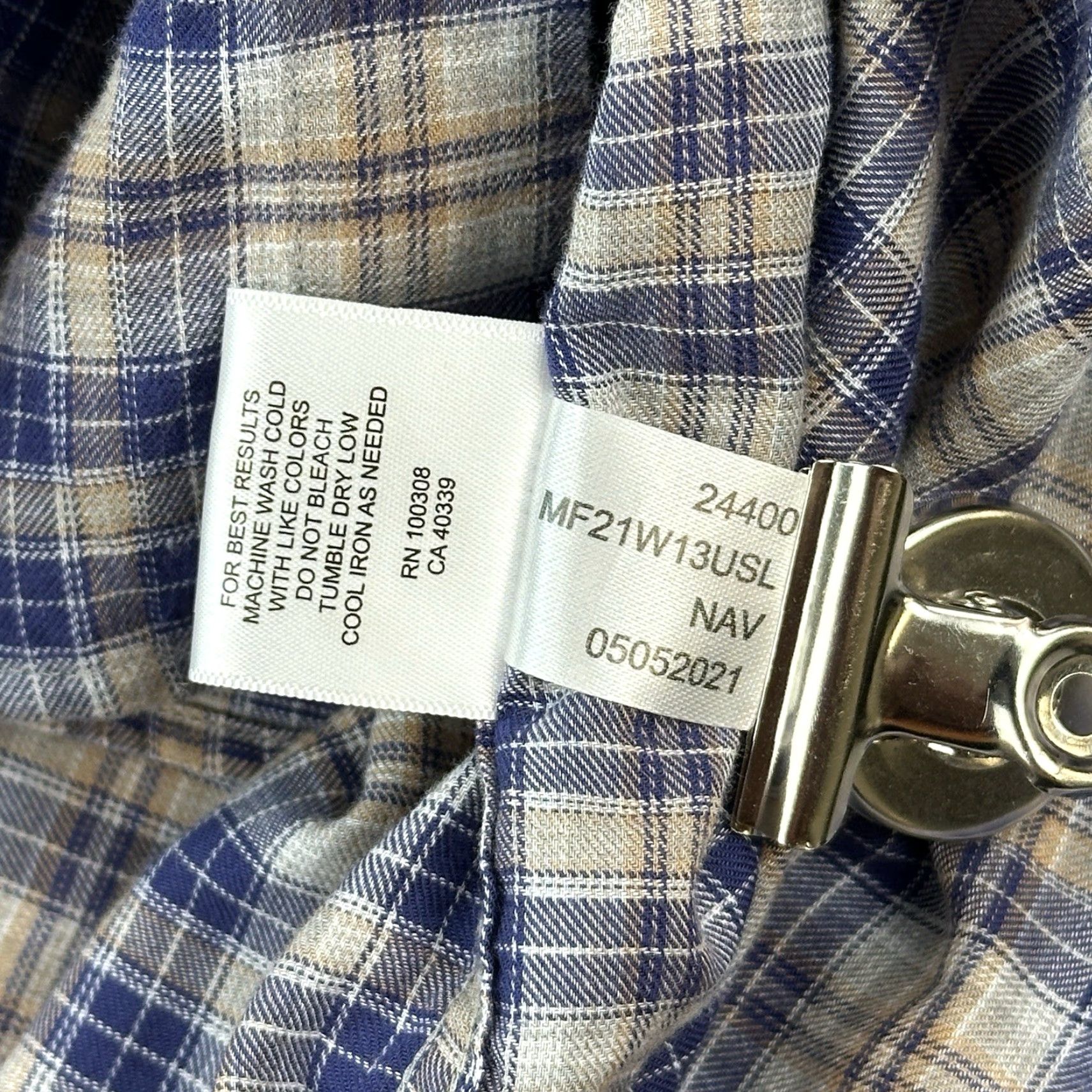 Peter Millar Peter Millar Shirt Mens XL Plaid Autumn Soft Flannel Long Sleeve Button Down Size US XL / EU 56 / 4 - 7 Thumbnail