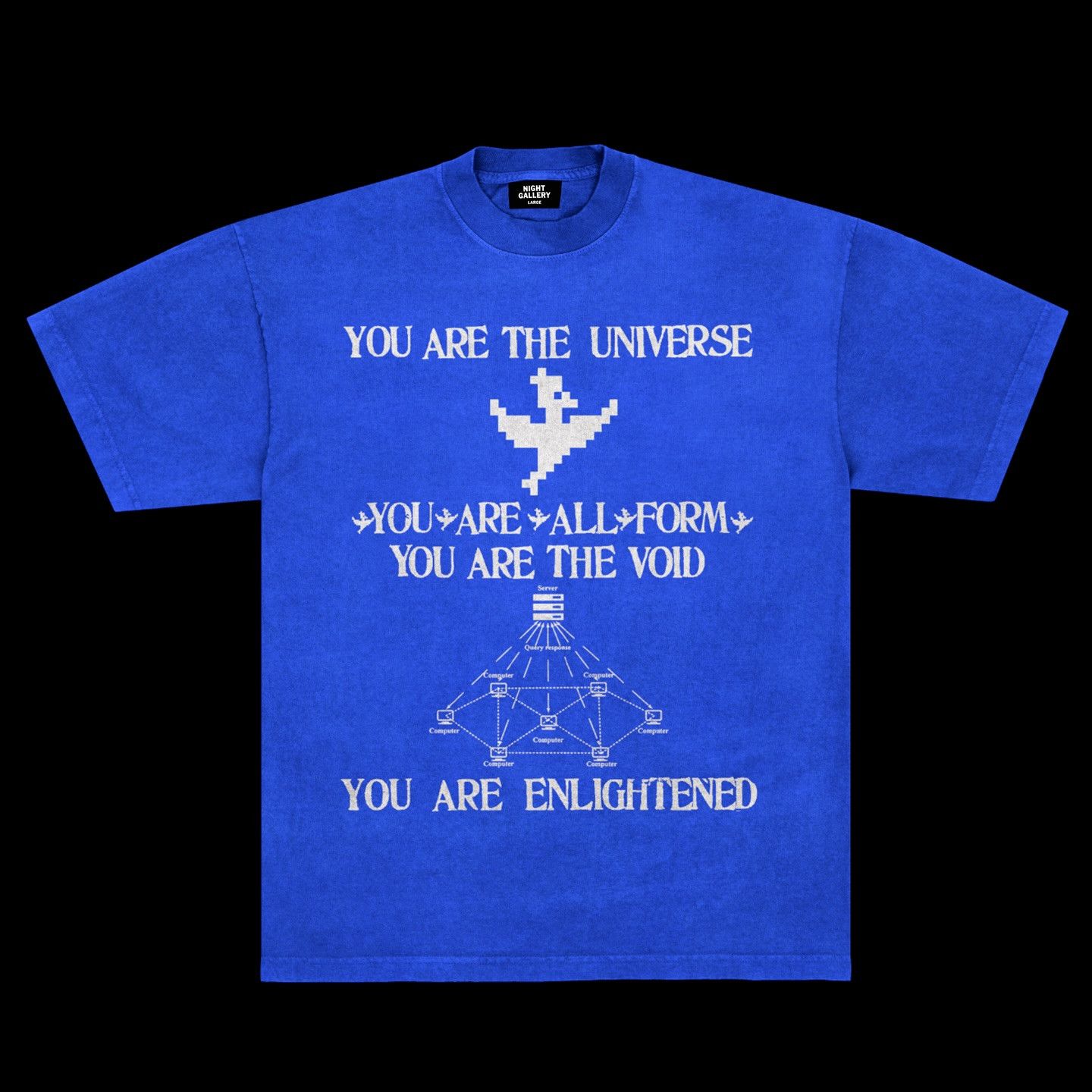 Other Night Gallery Soulseek "Download Here Now" tee XL Size US XL / EU 56 / 4 - 1 Thumbnail