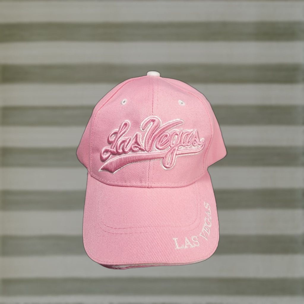 Pinko Las Vegas Women's Pink Embroidered Adjustable Hat Baseball Cap Embroidered Logo Strap Adjustable Canvas 100% Cotton, Pink, Women, Casual, Hat Size ONE SIZE - 1 Thumbnail
