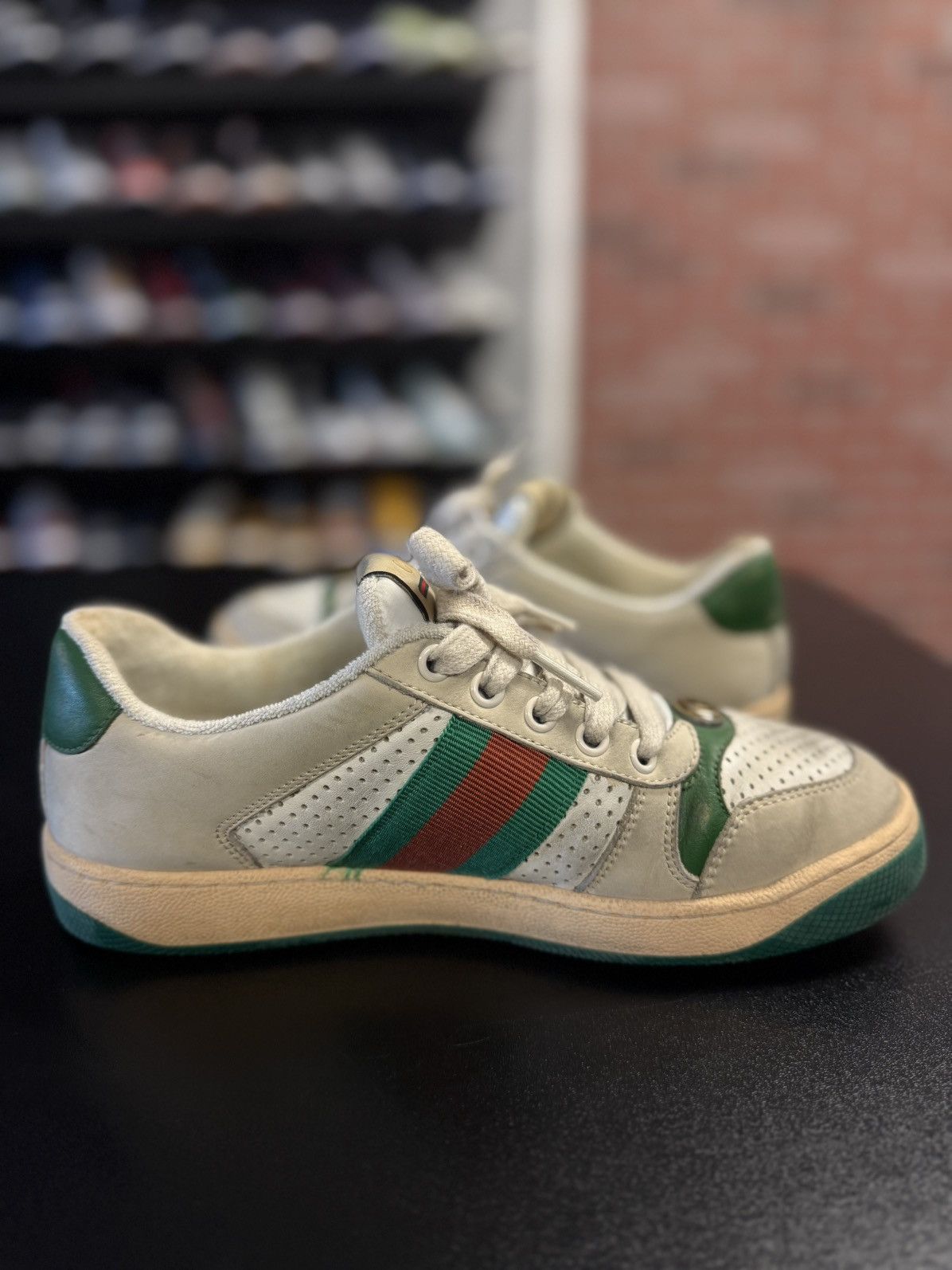 Gucci Gucci Distressed Style Low Top Shoes 36G/6US Women’s Size US 6 / IT 36 - 9 Thumbnail
