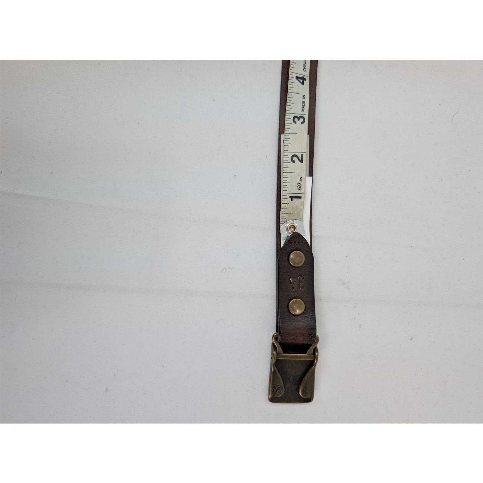 Todd Snyder o1rshd1 CC20 Size: 34 / Vintage Leather Belt in Dark Brown Size 34 - 10 Thumbnail