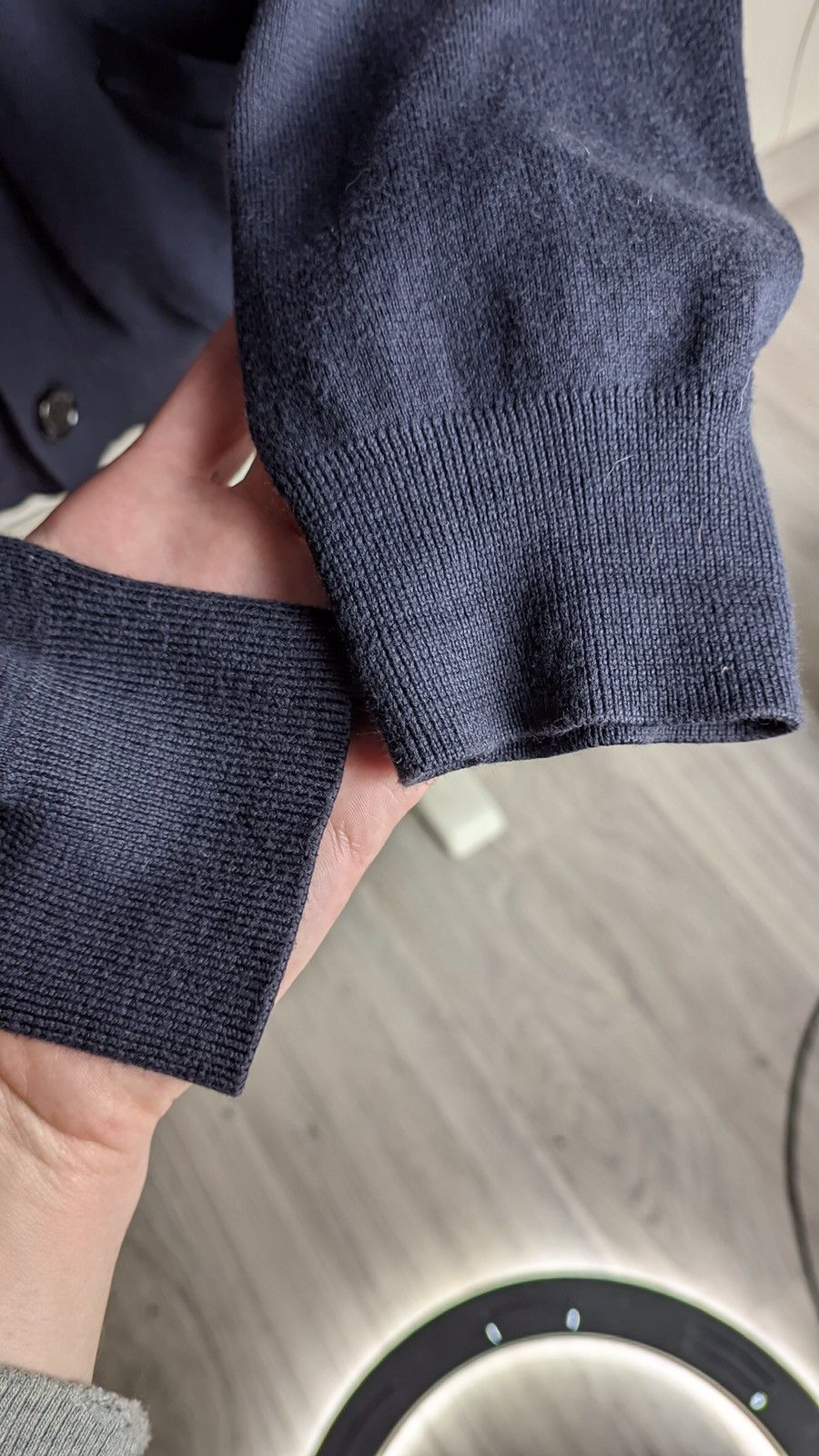 Japanese Brand × Polo Ralph Lauren × Vintage Polo Ralph Lauren navy blue vintage cardigan Size US S / EU 44-46 / 1 - 3 Thumbnail