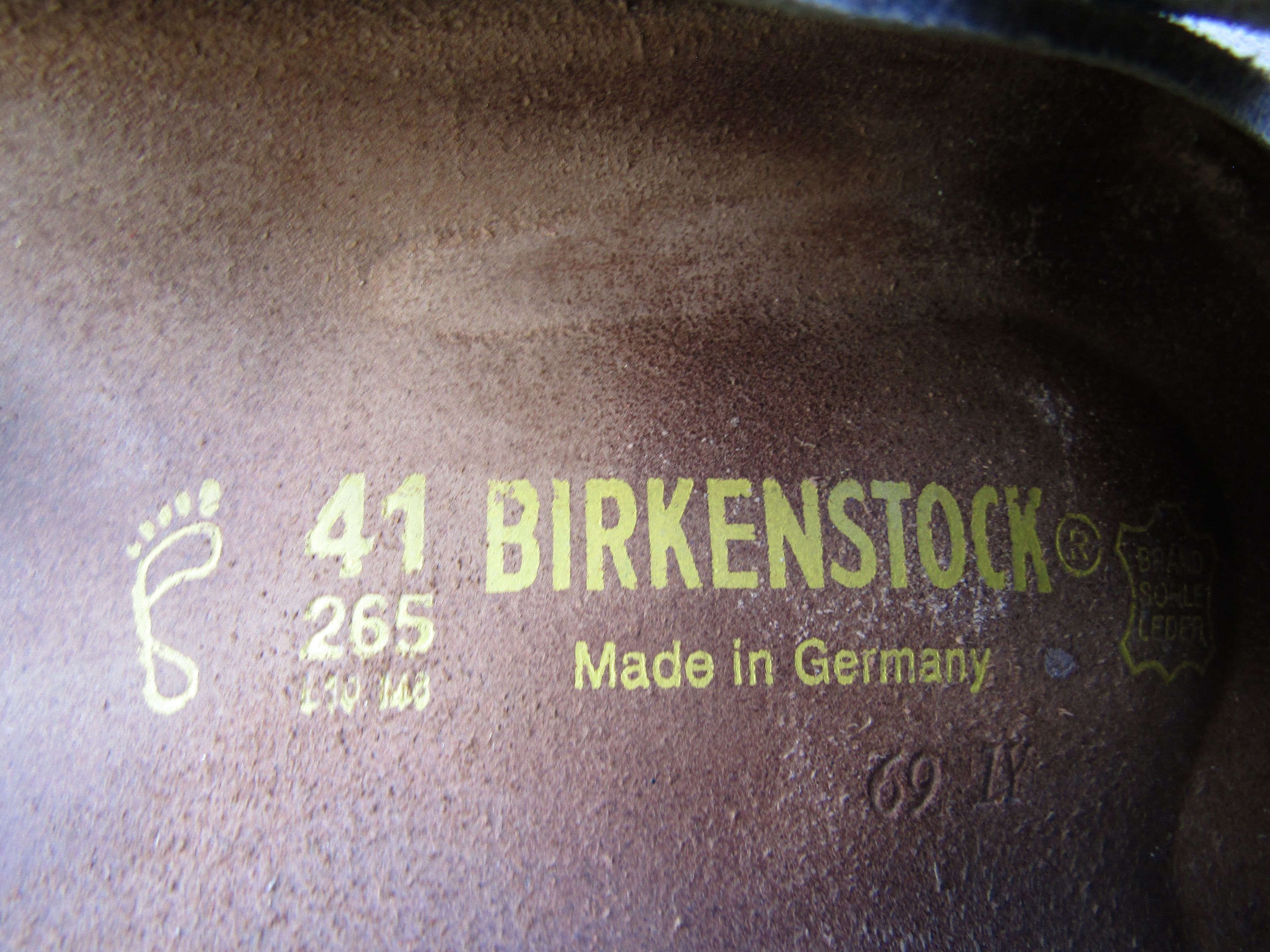 Birkenstock Birkenstock Men’s Boston Leather Clog Taupe Size US 8 / EU 41 - 2 Thumbnail