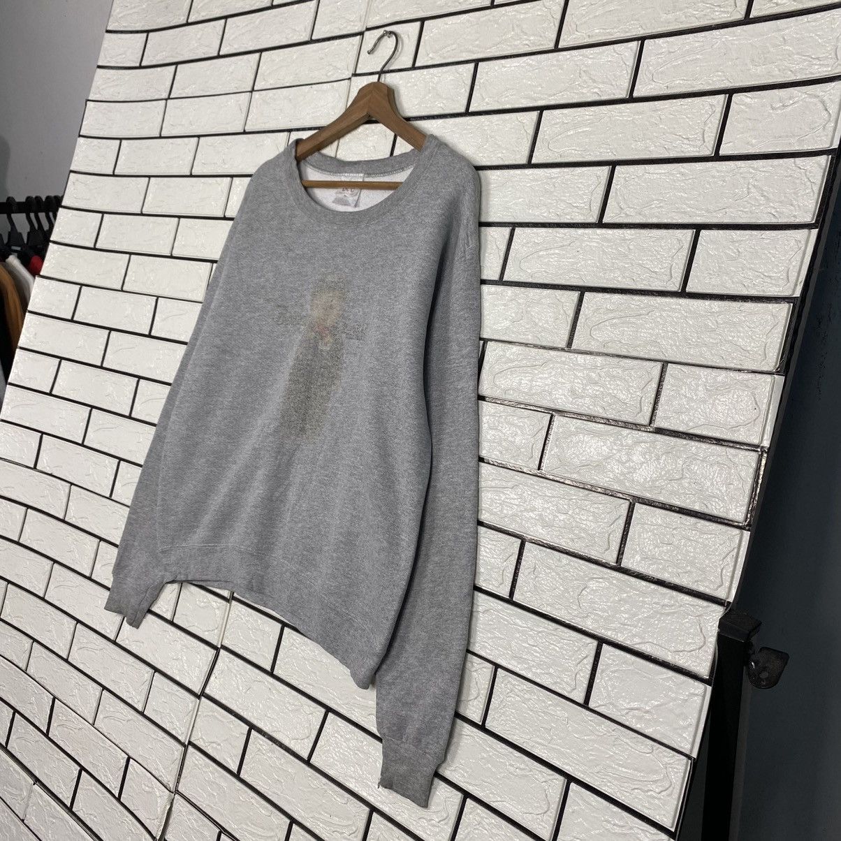 Japanese Brand 📌Vintage Lee Sweatshirt Made in Usa Bear Faded Design Size US M / EU 48-50 / 2 - 3 Thumbnail