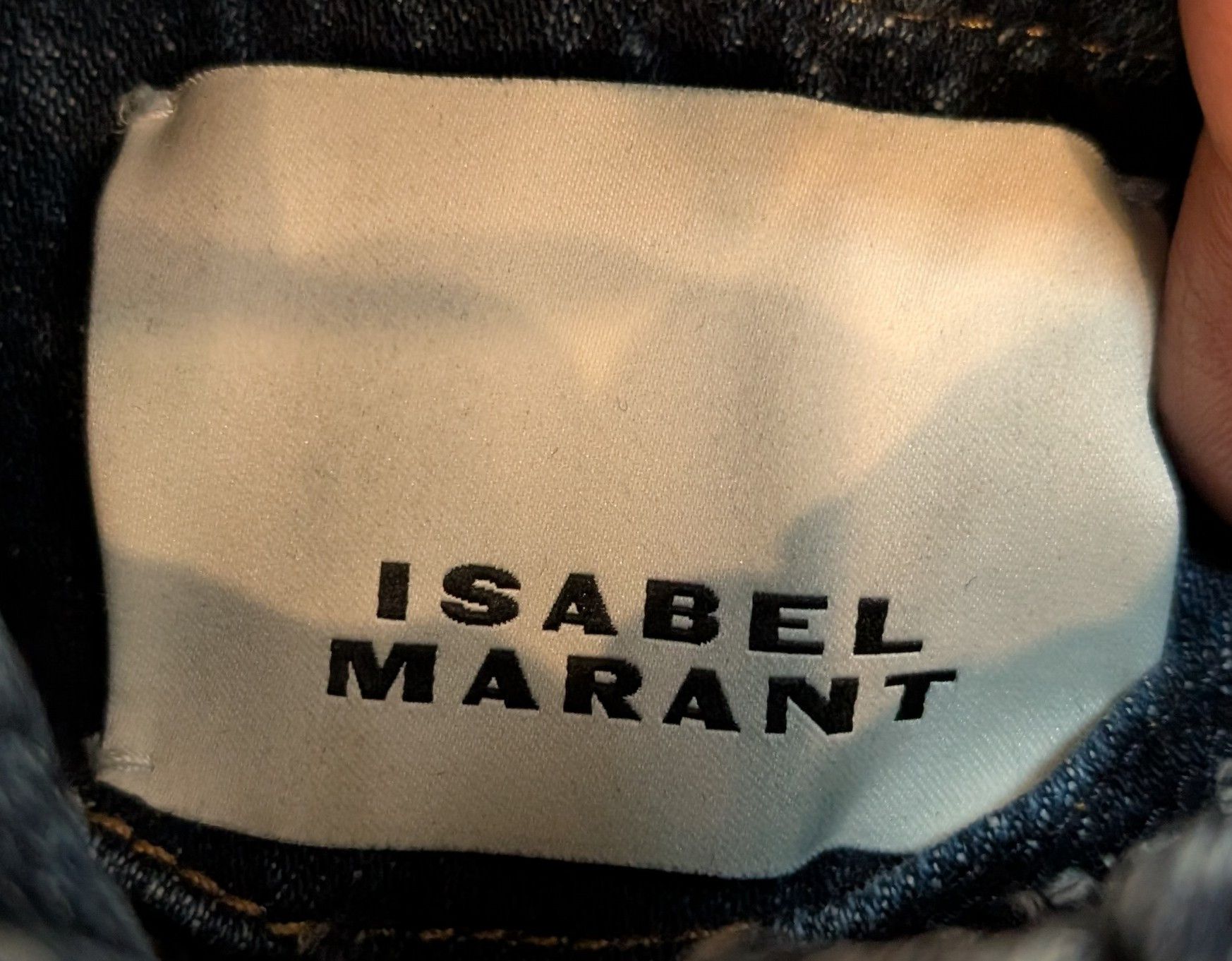 Isabel Marant Isabel Marant Kimea Denim Jumpsuit Made in Morocco Size 27" / US 4 / IT 40 - 5 Thumbnail
