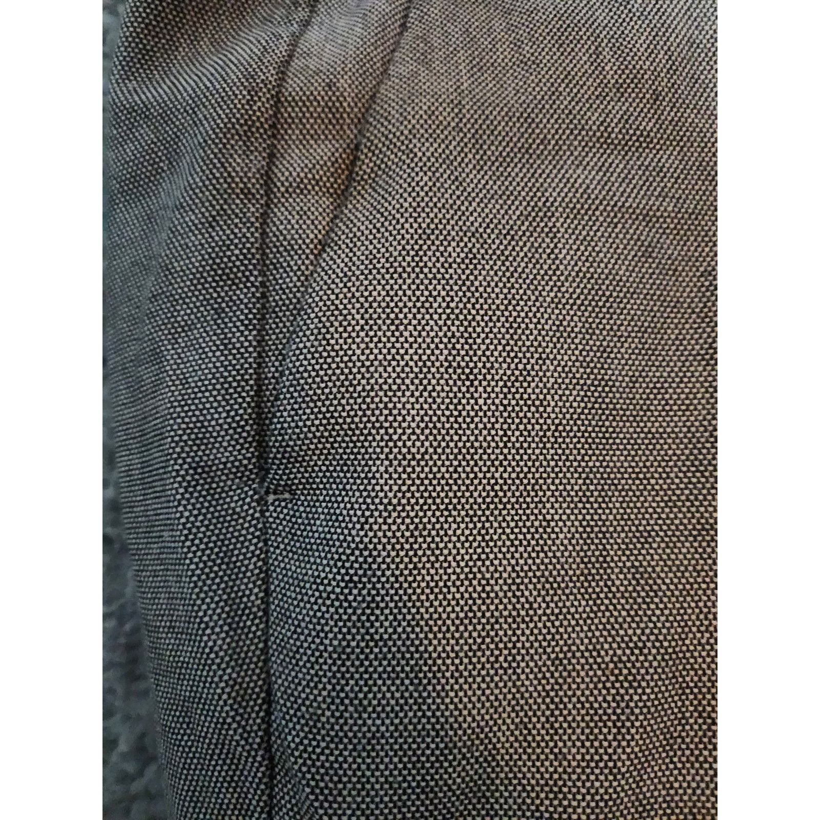 White House Black Market NWOT Ann Taylor Sophia Pant Black & White Sz 12 Size 34" / US 12 / IT 48 - 7 Thumbnail
