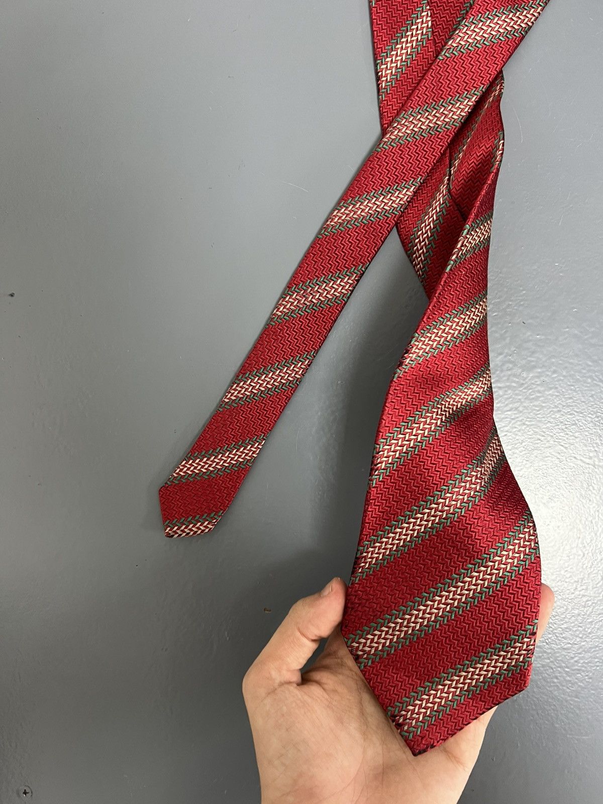 Bally Vintage Bally Switzerland 100% Silk Necktie Luxury Italy Size ONE SIZE - 11 Thumbnail